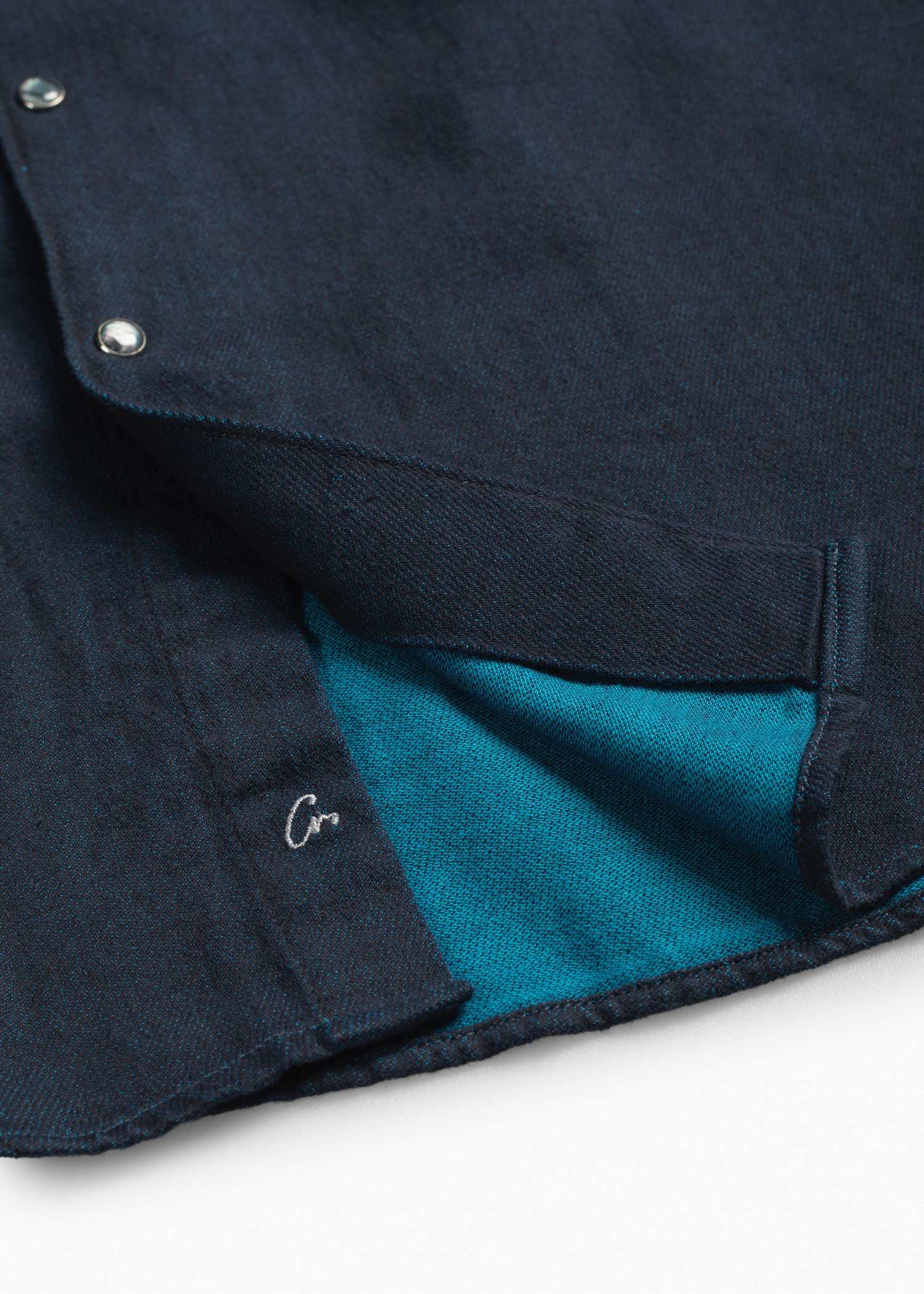 پیراهن مردانه دو جیب 2520114 کروم