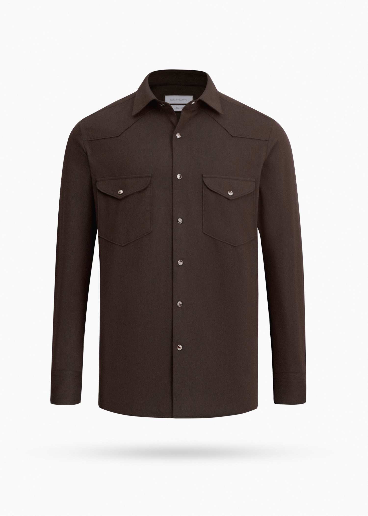 پیراهن مردانه دو جیب 2520114 کروم