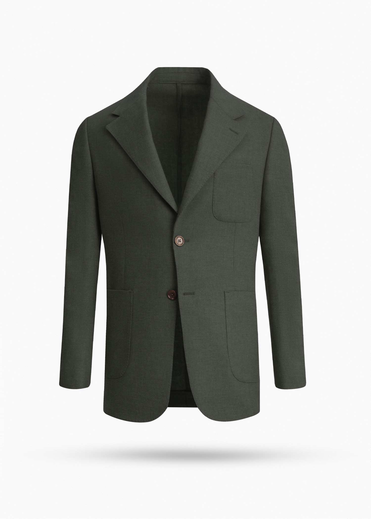 کت دو دکمه Wool کروم