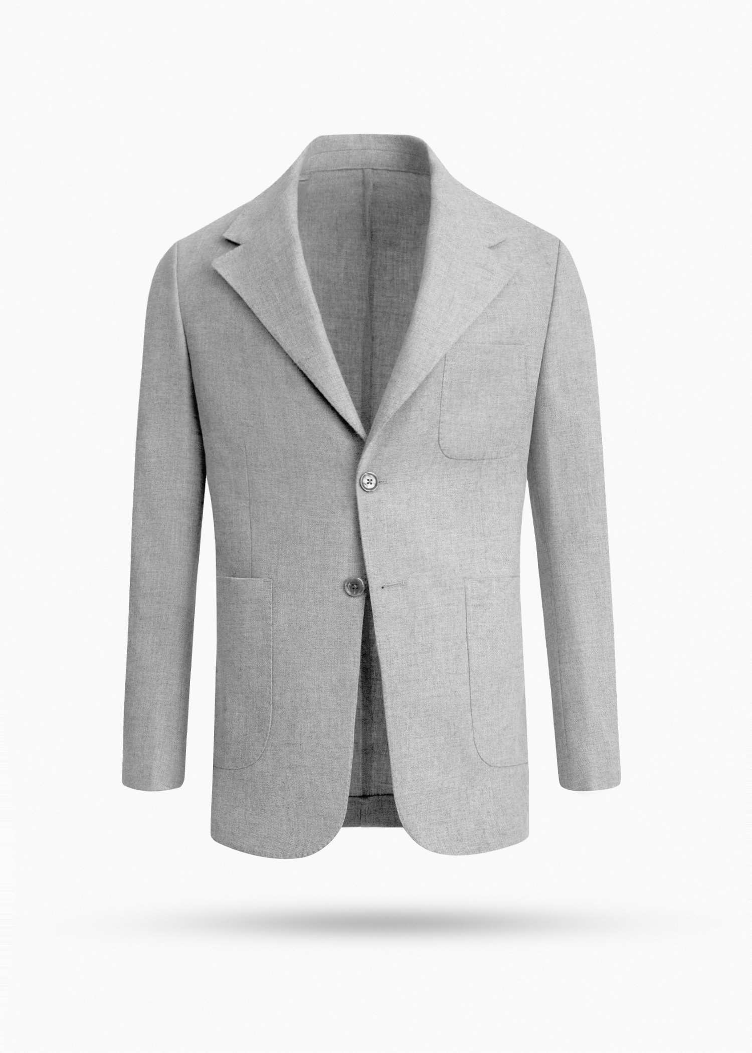 کت دو دکمه Wool کروم