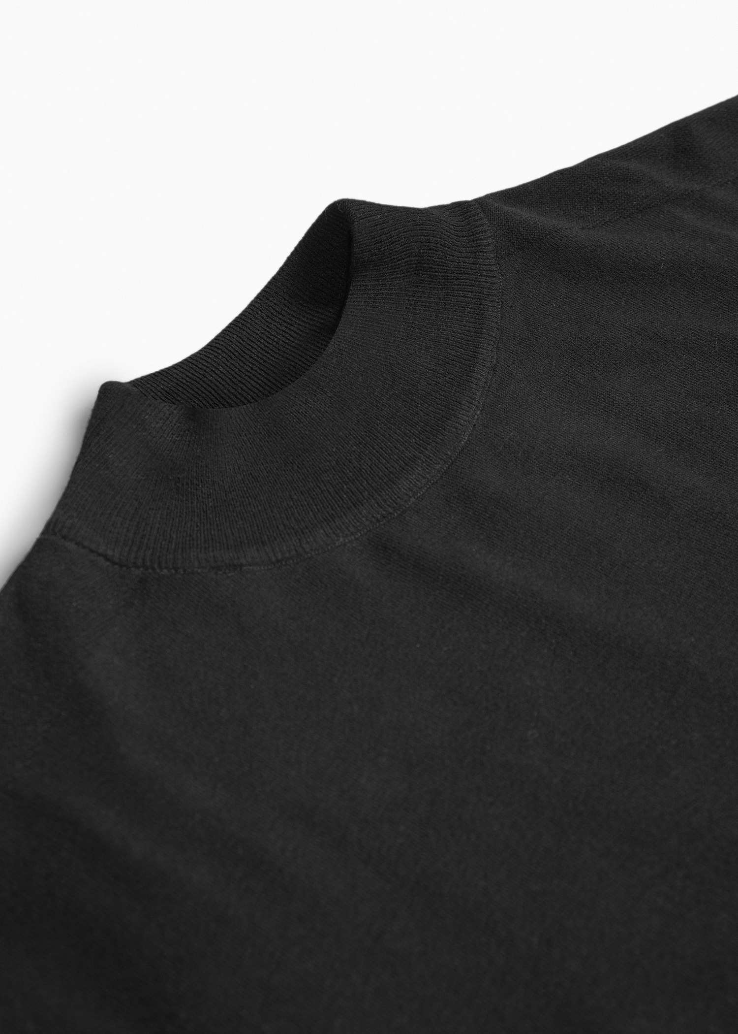 تی شرت Mock Neck کروم