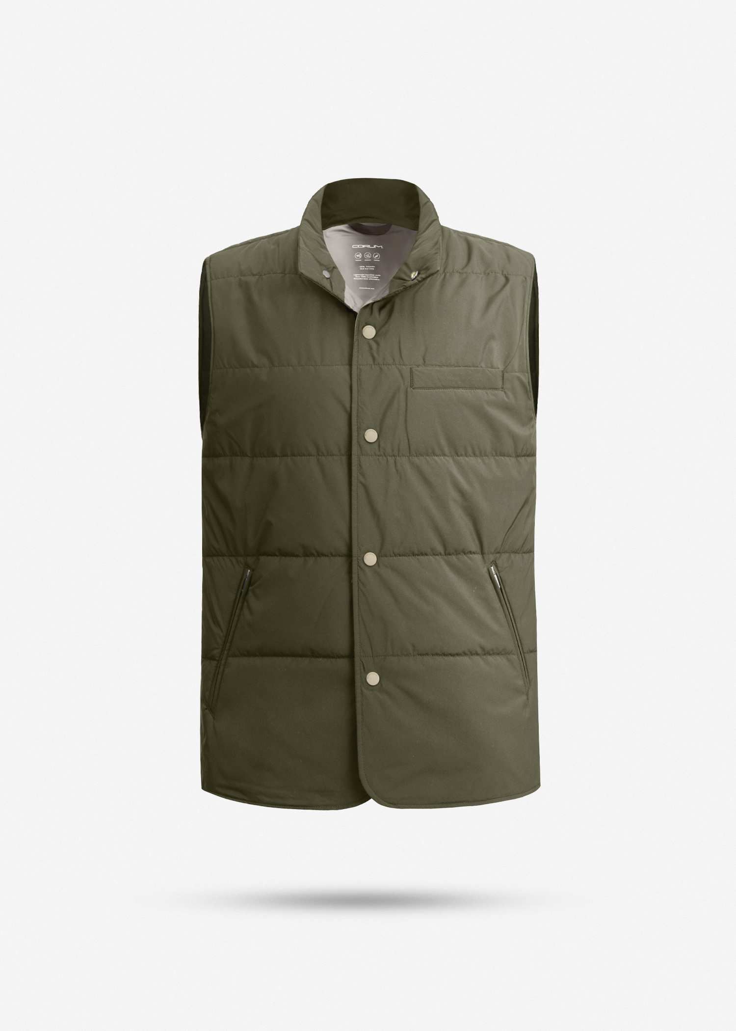 پافر دکمه پرچی 2520701 کروم