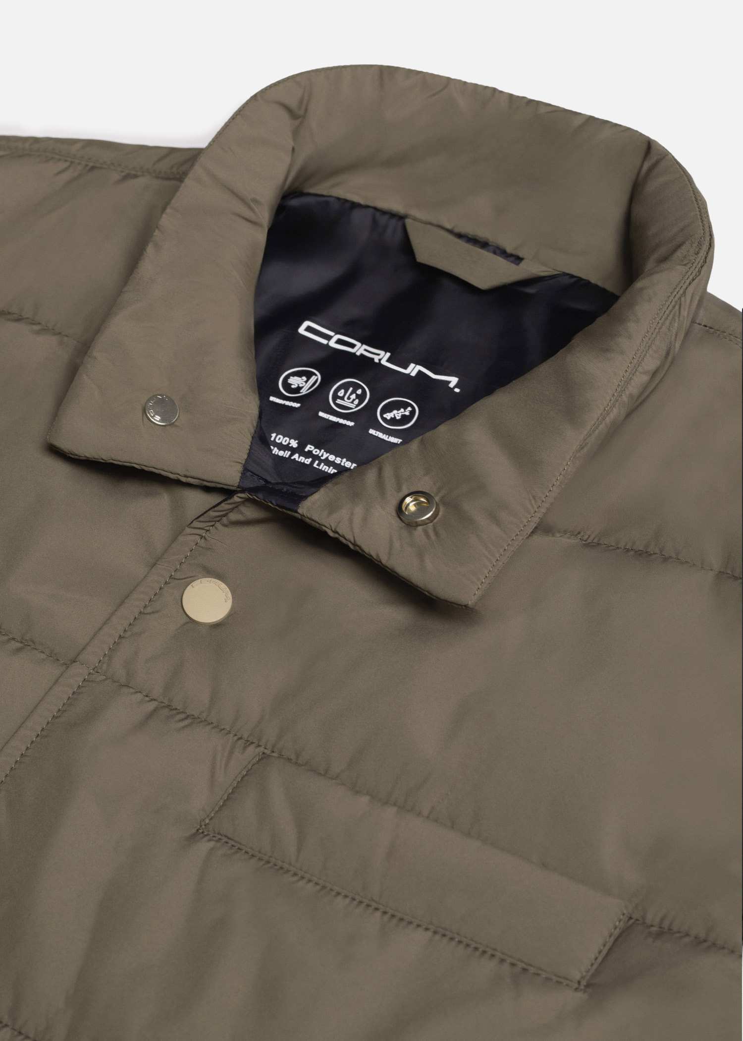 پافر دکمه پرچی 2520701 کروم