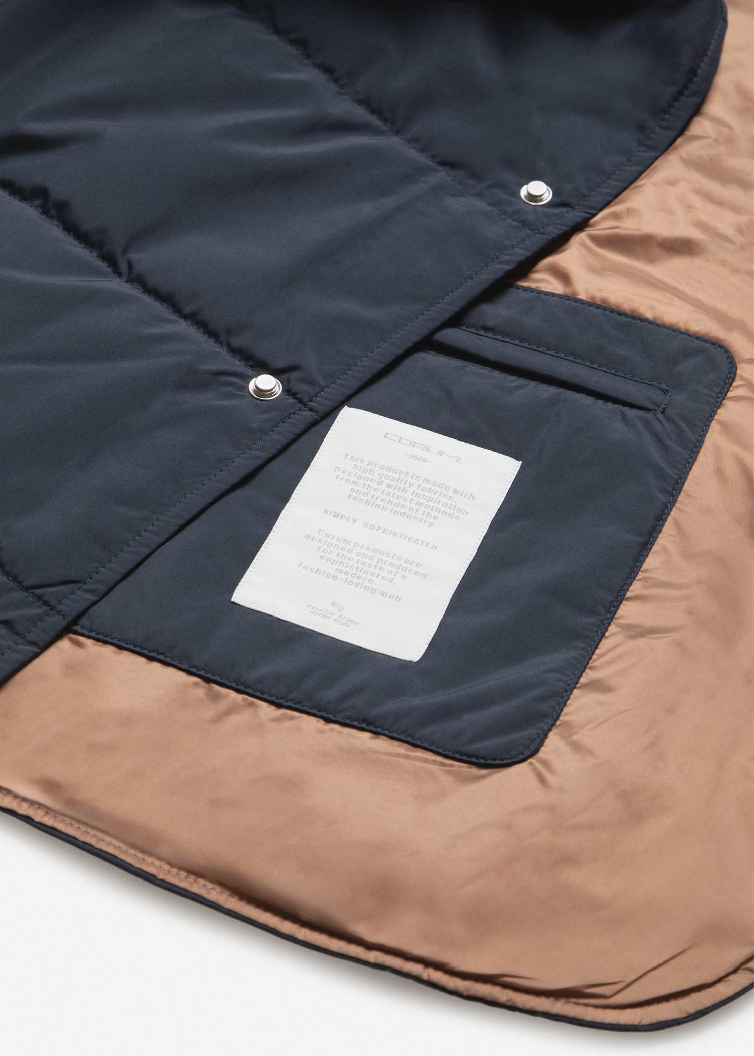 پافر دکمه پرچی 2520701 کروم