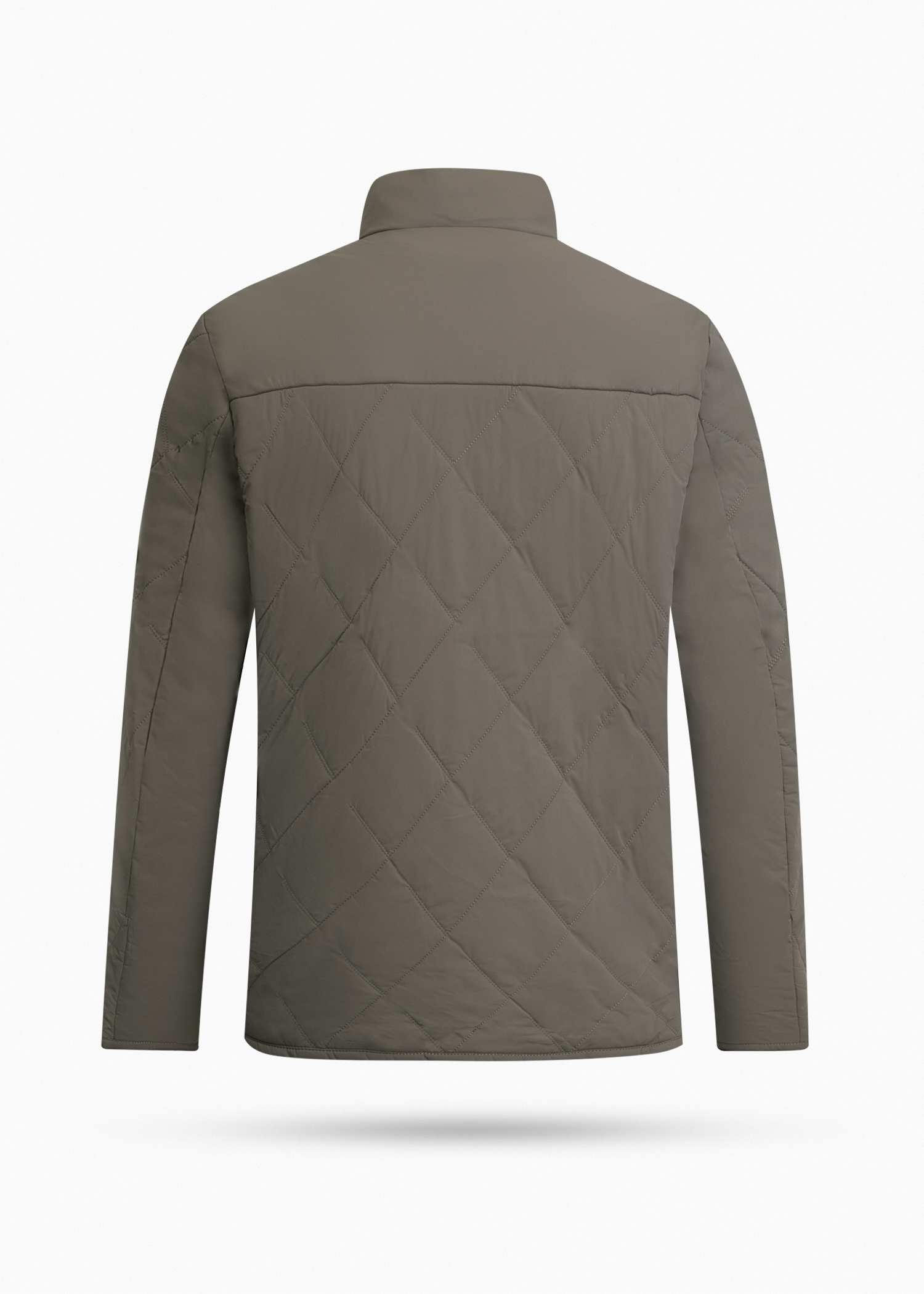 کاپشن تک جیب Quilted کروم