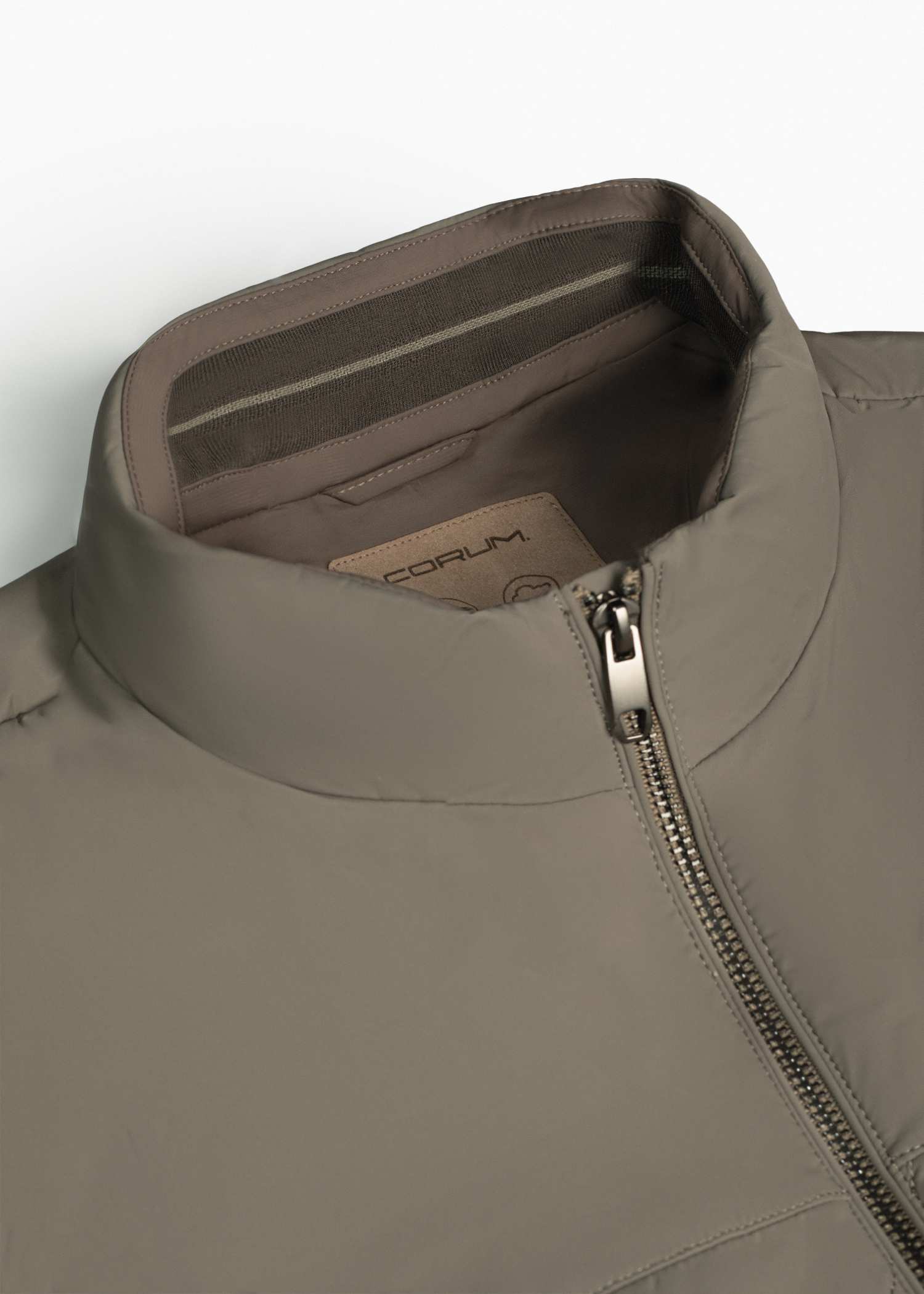 کاپشن تک جیب Quilted کروم