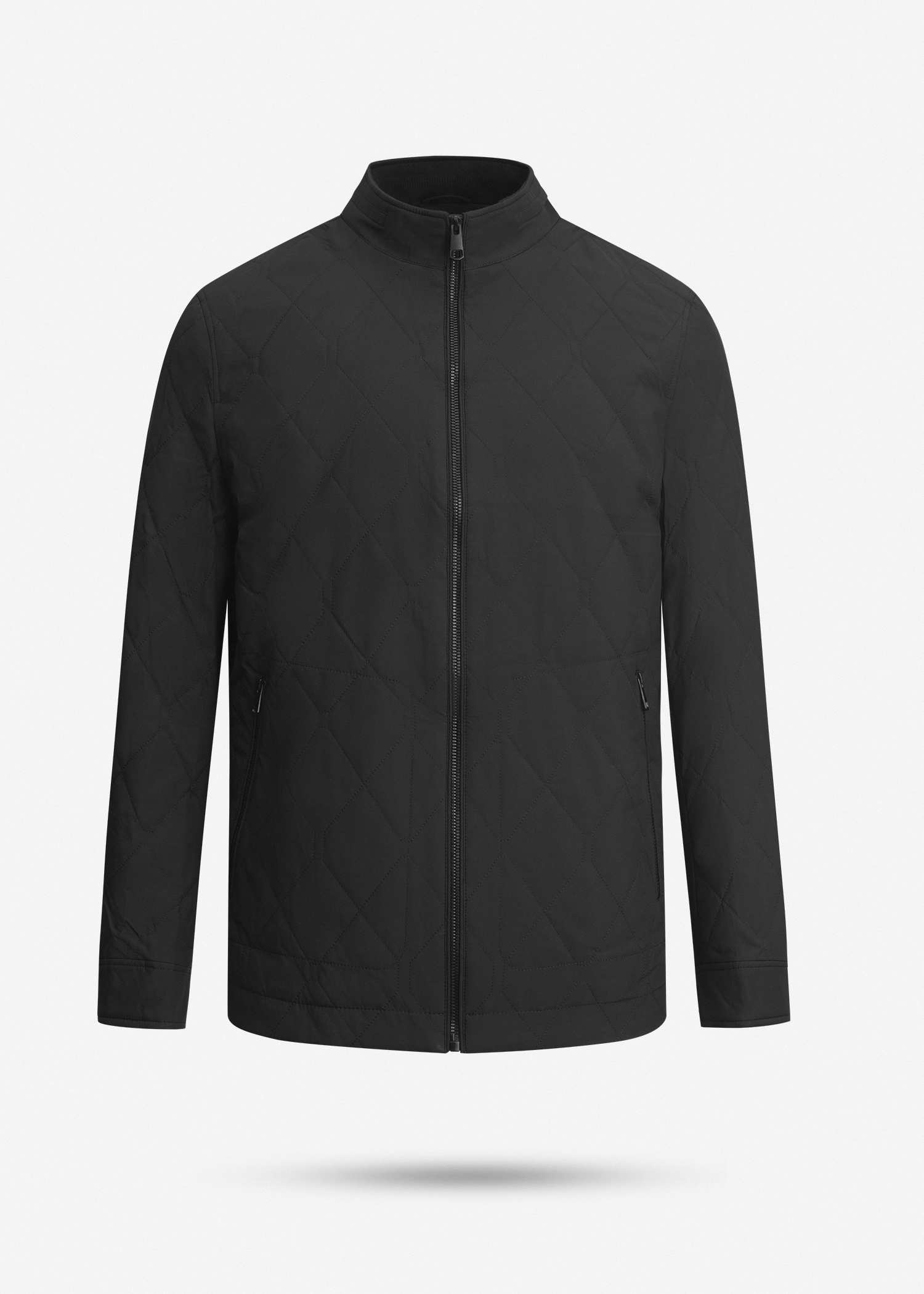 کاپشن مردانه Quilted کروم