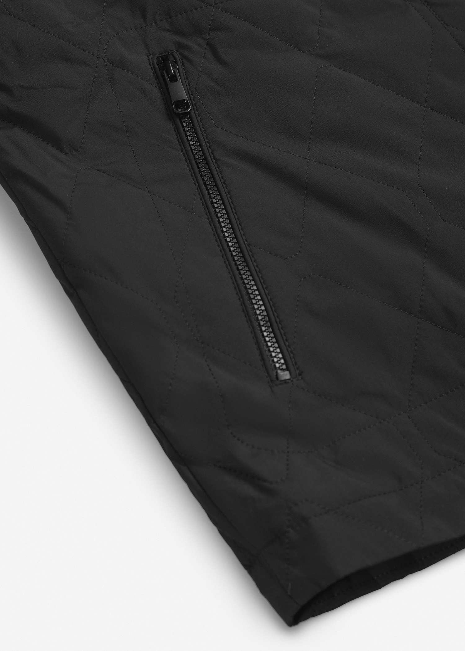 کاپشن مردانه Quilted کروم