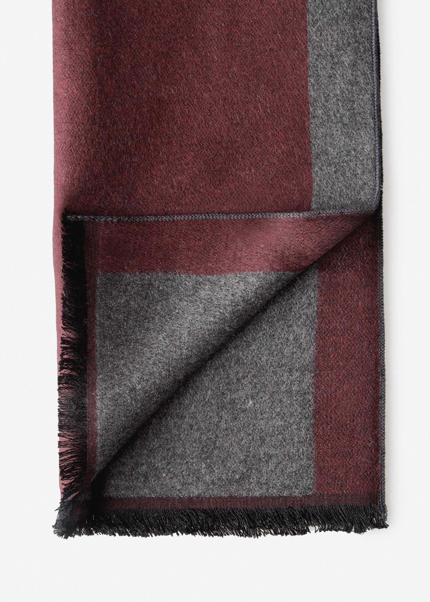 شال مردانه طرح دار 2521639 کروم