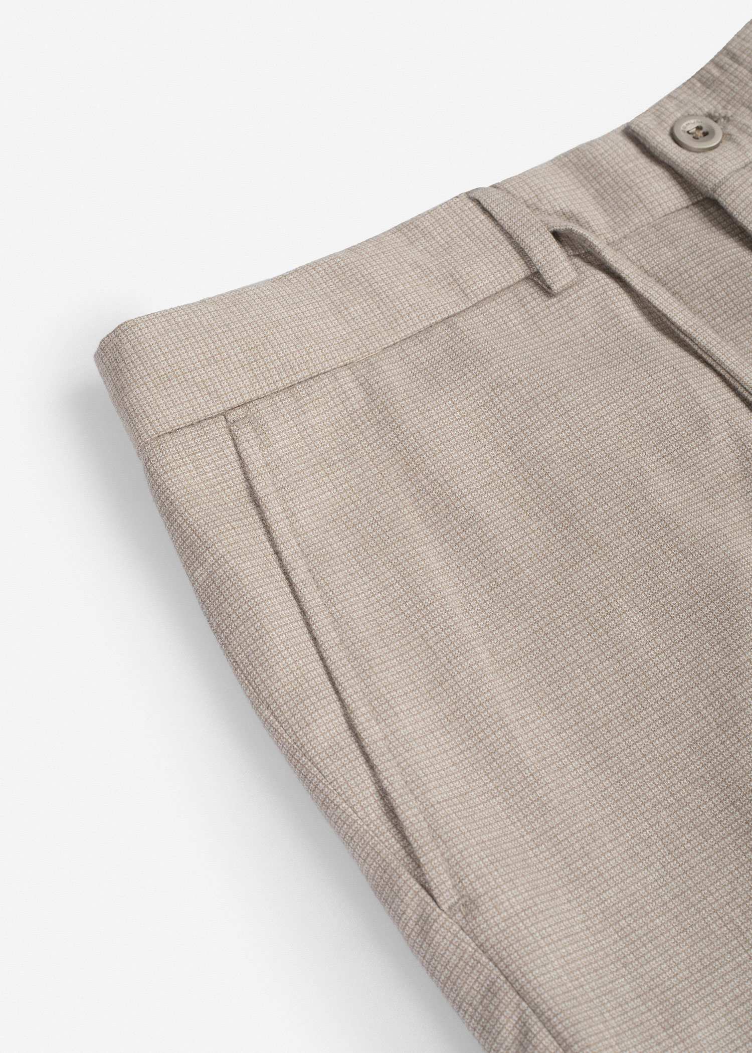 شلوار کمربند دار 2522504 کروم