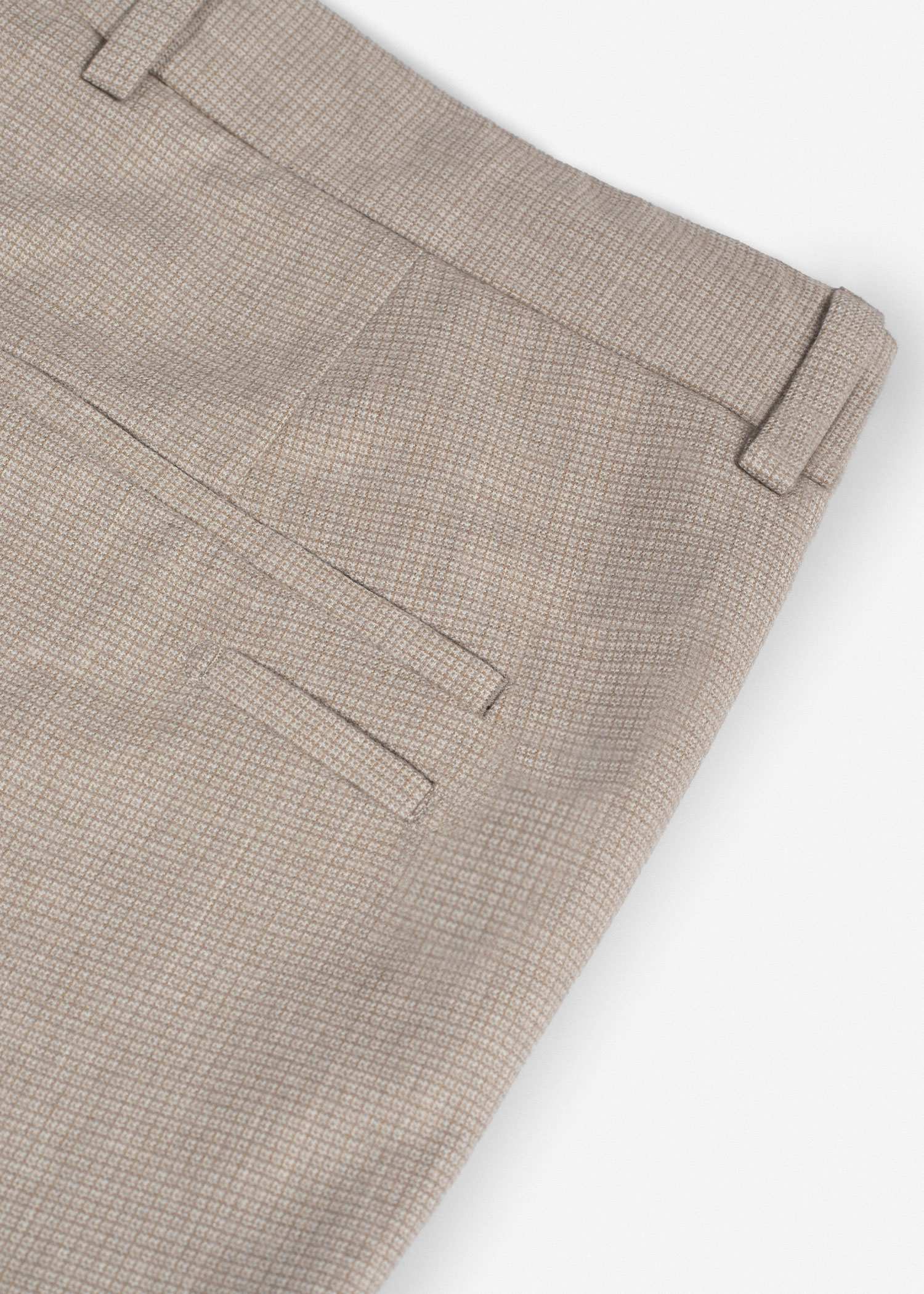 شلوار کمربند دار 2522504 کروم