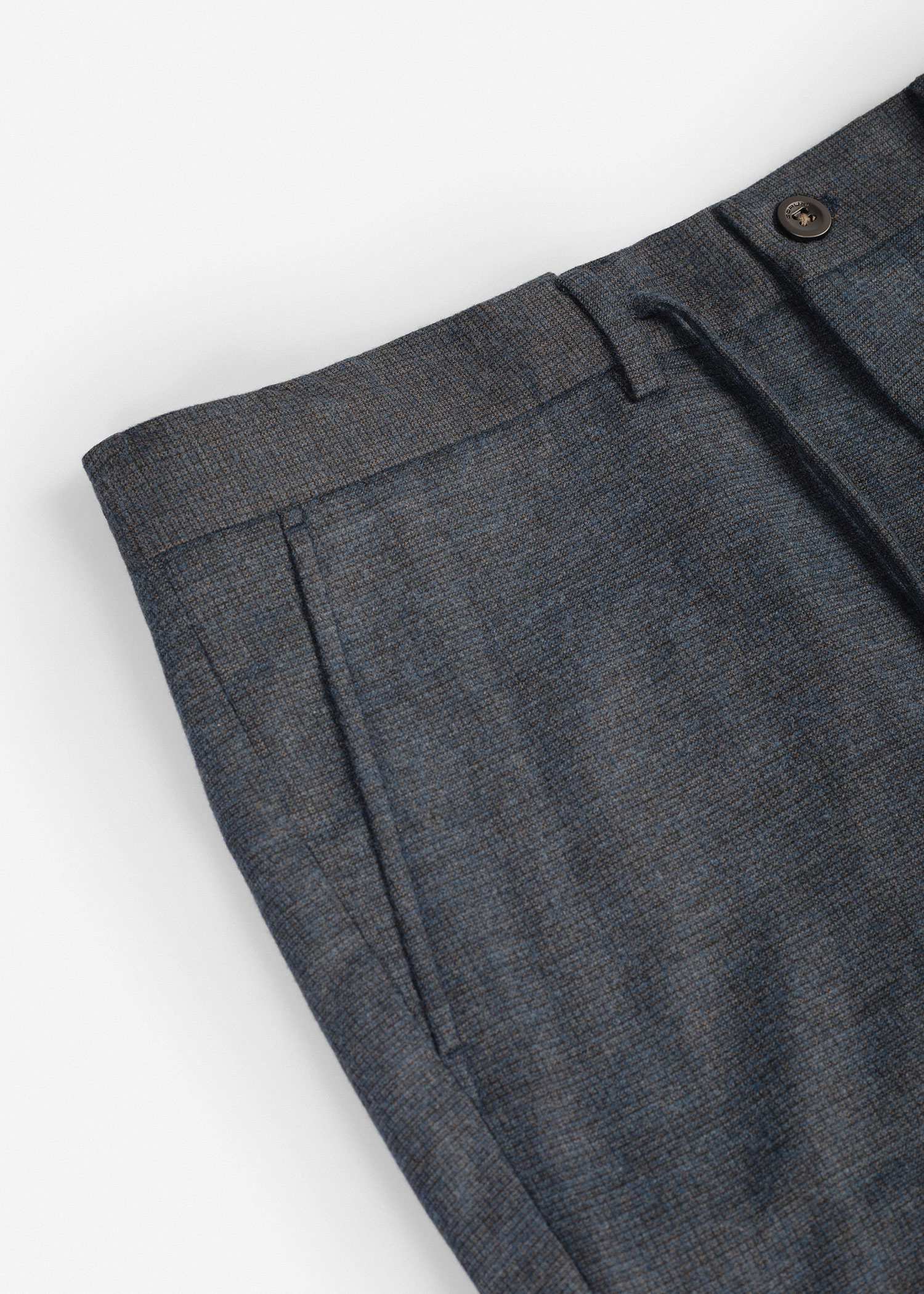 شلوار کمربند دار 2522504 کروم