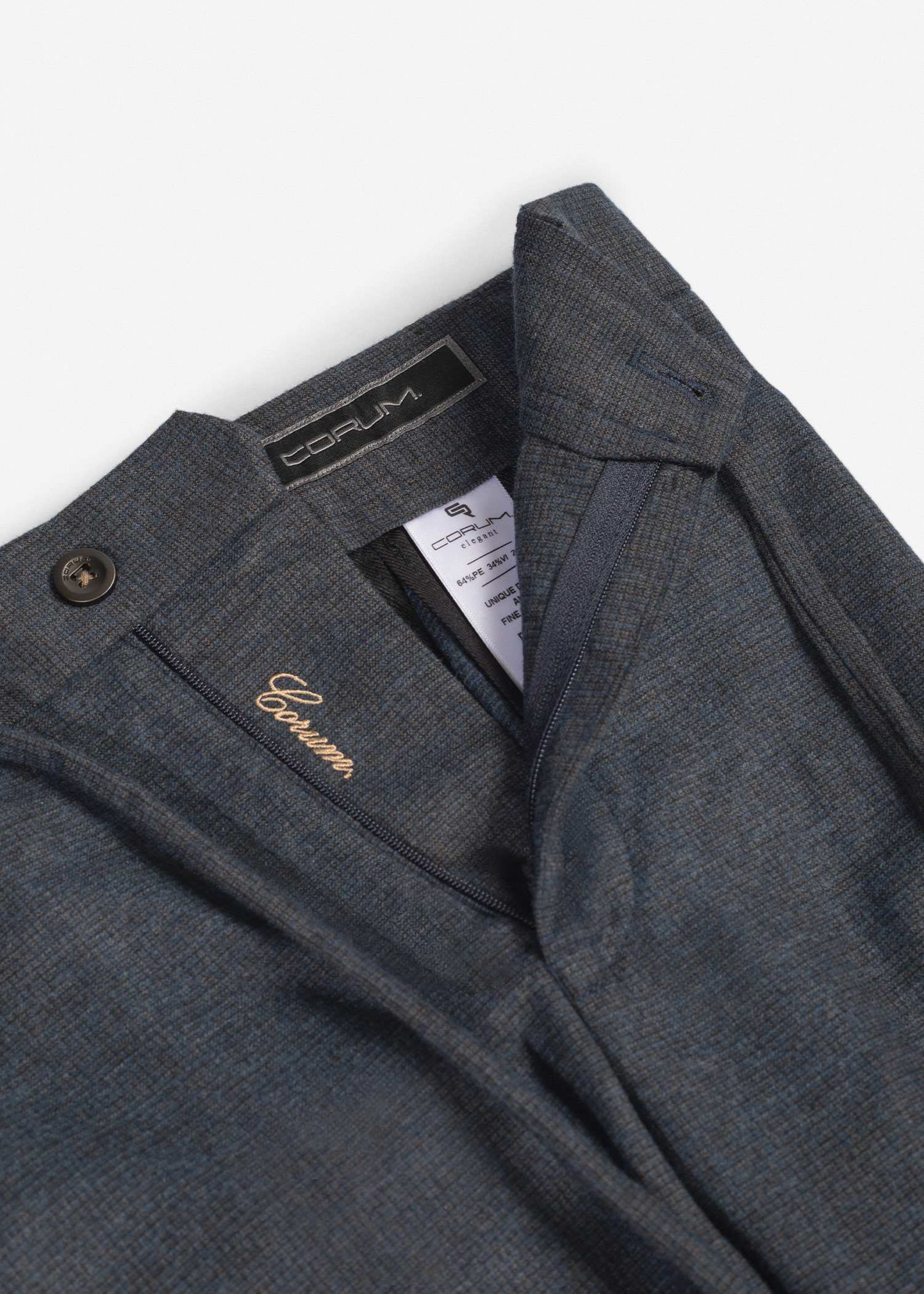 شلوار کمربند دار 2522504 کروم