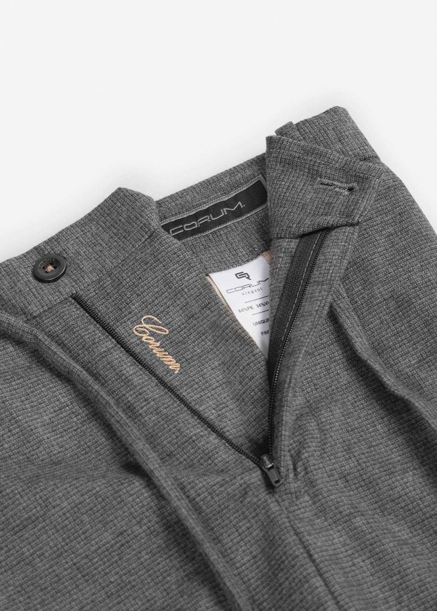 شلوار کمربند دار 2522504 کروم