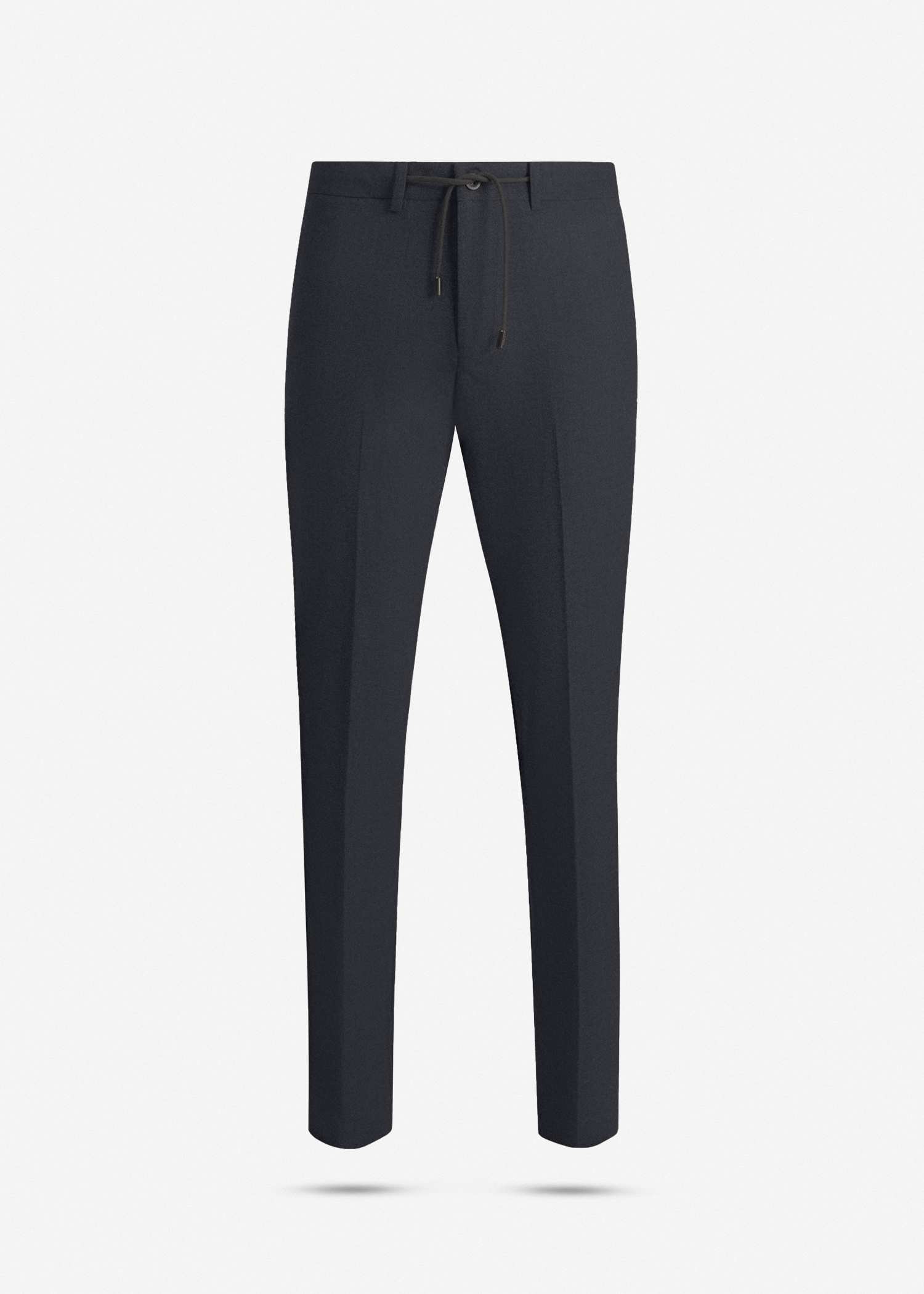 شلوار مردانه کمربند دار پشمی 2522505 کروم