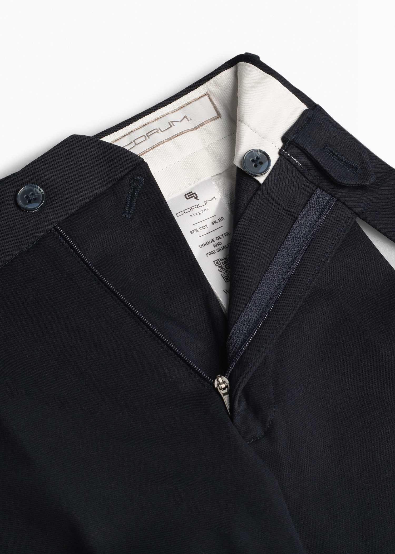 شلوار کتان 2522704 کروم