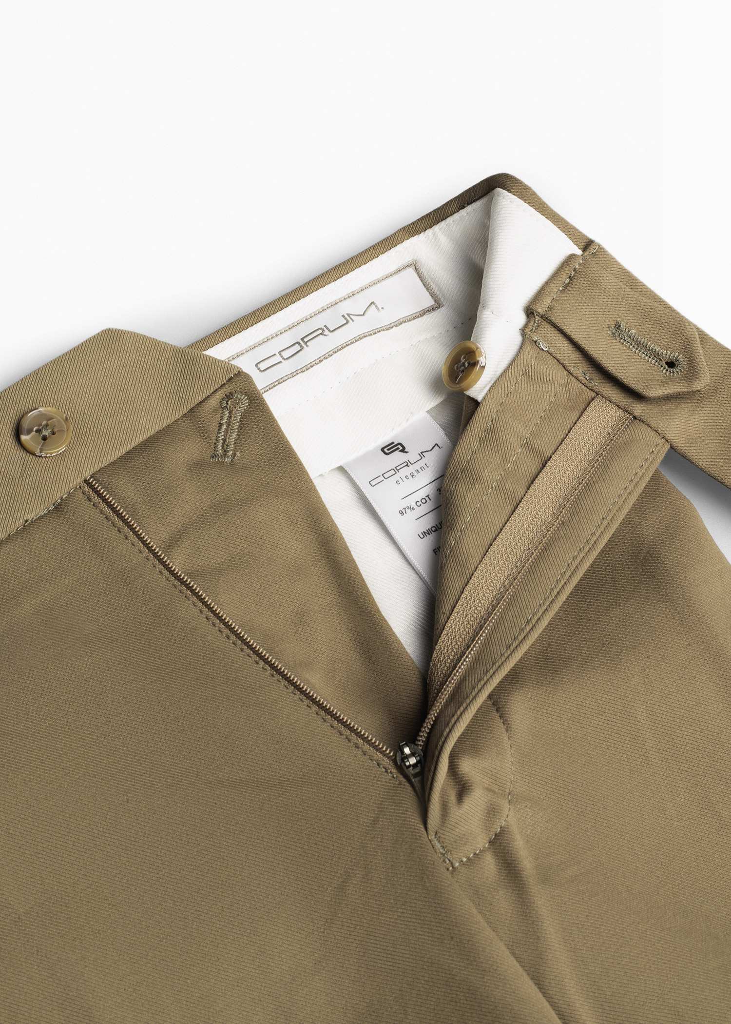 شلوار کتان 2522704 کروم