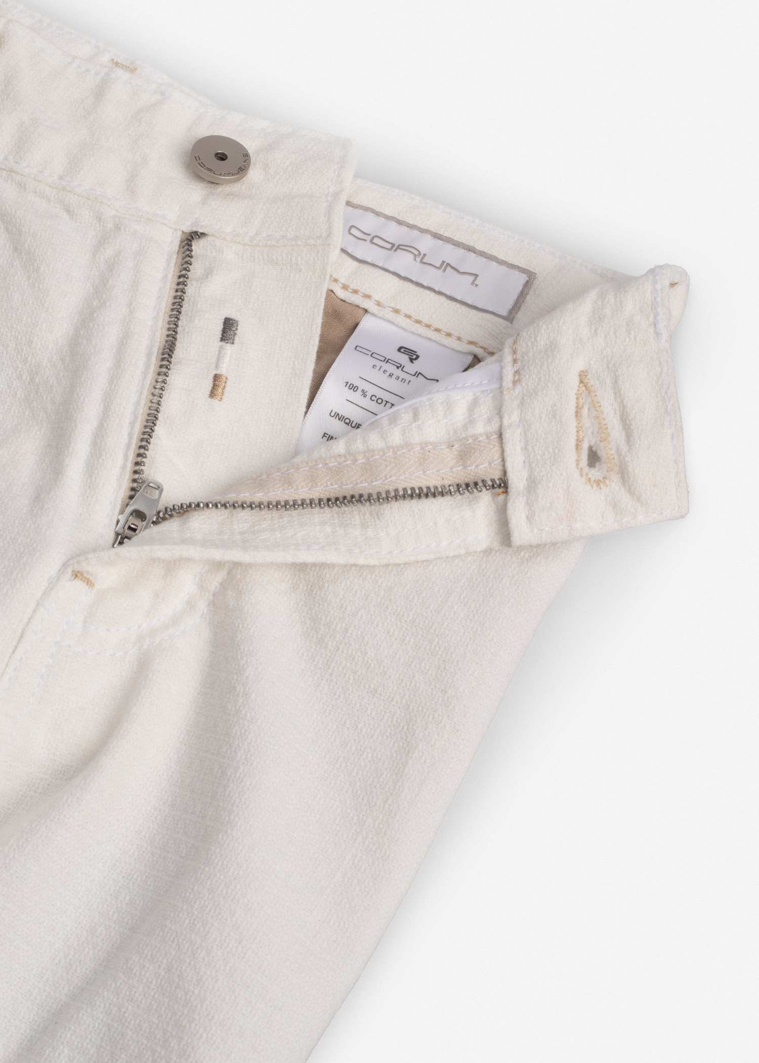 شلوار کتان Five Pocket کروم