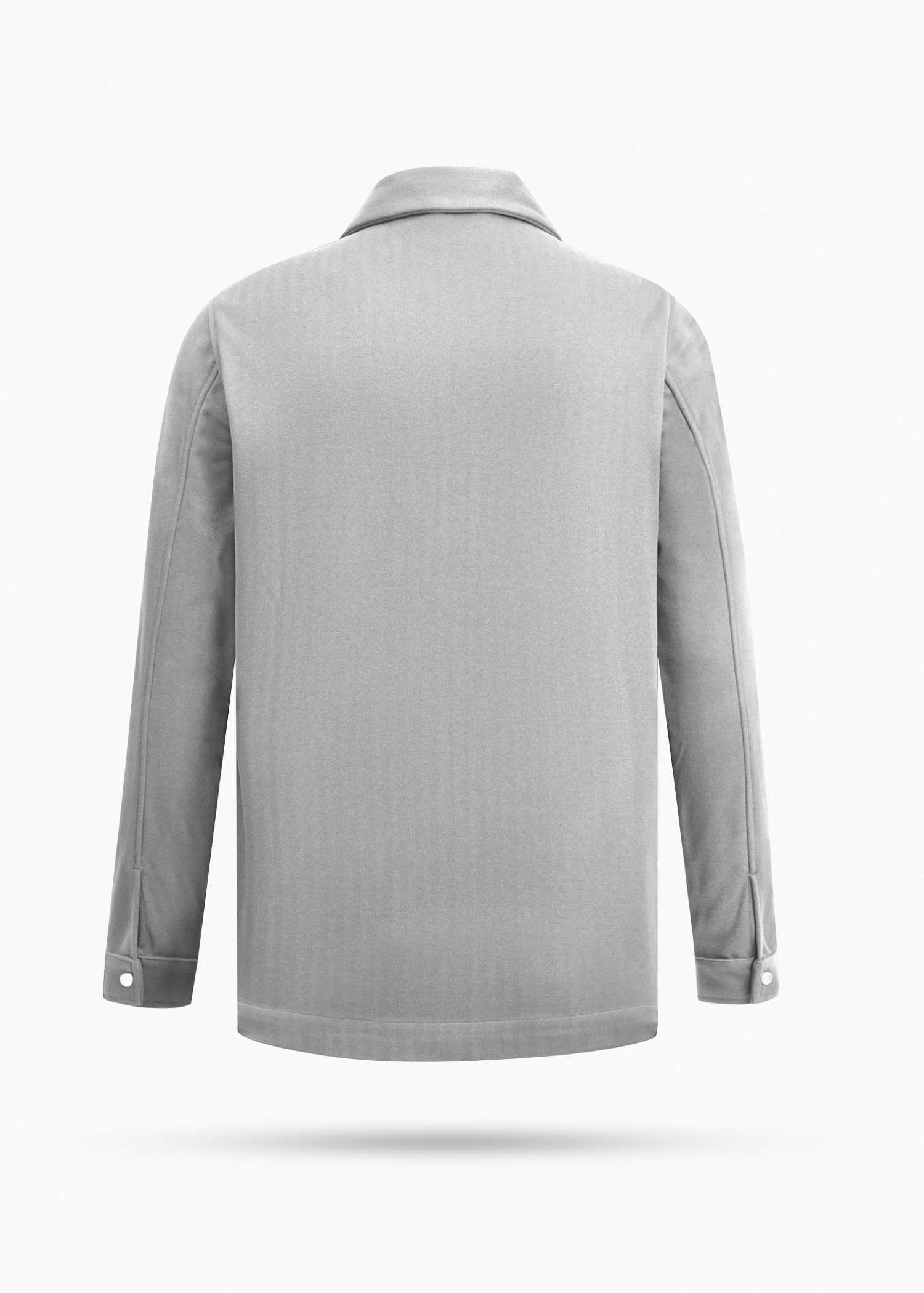 کت زیپ دار Wool کروم