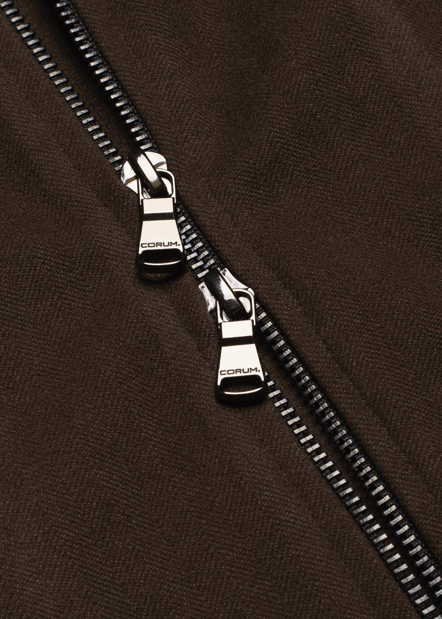 کت زیپ دار Wool کروم