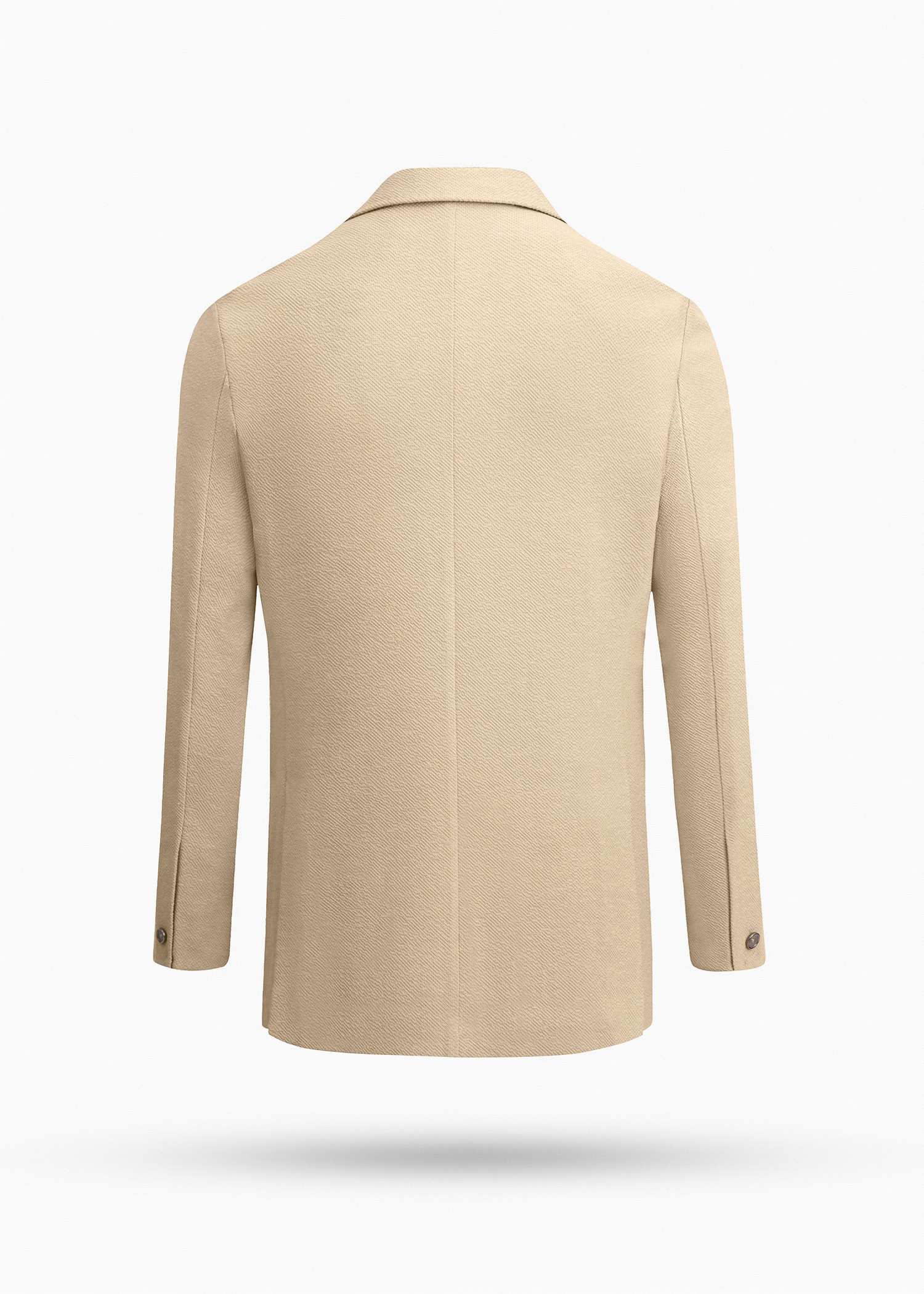 کت مردانه دبل برست 2610201 کروم