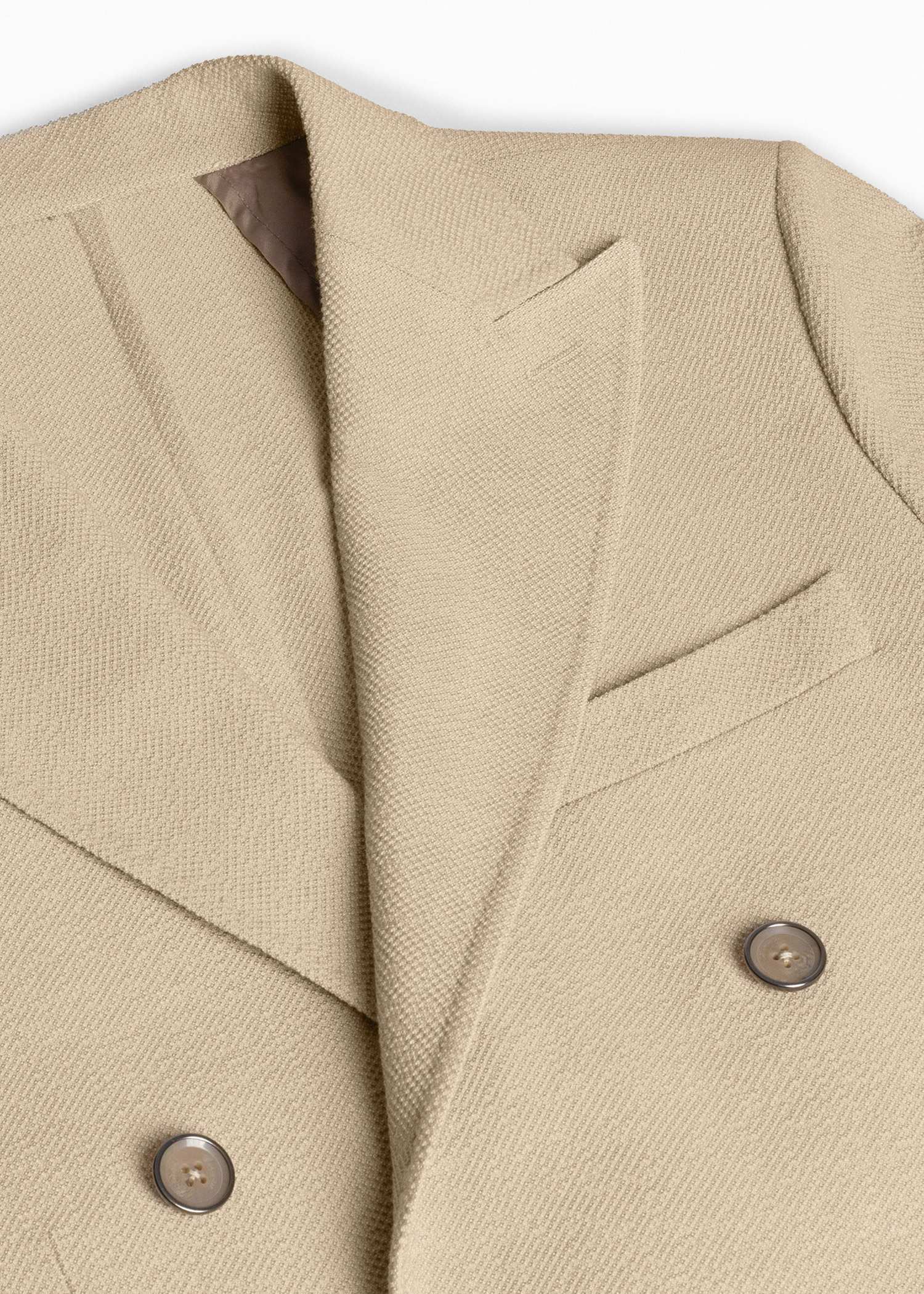 کت مردانه دبل برست 2610201 کروم