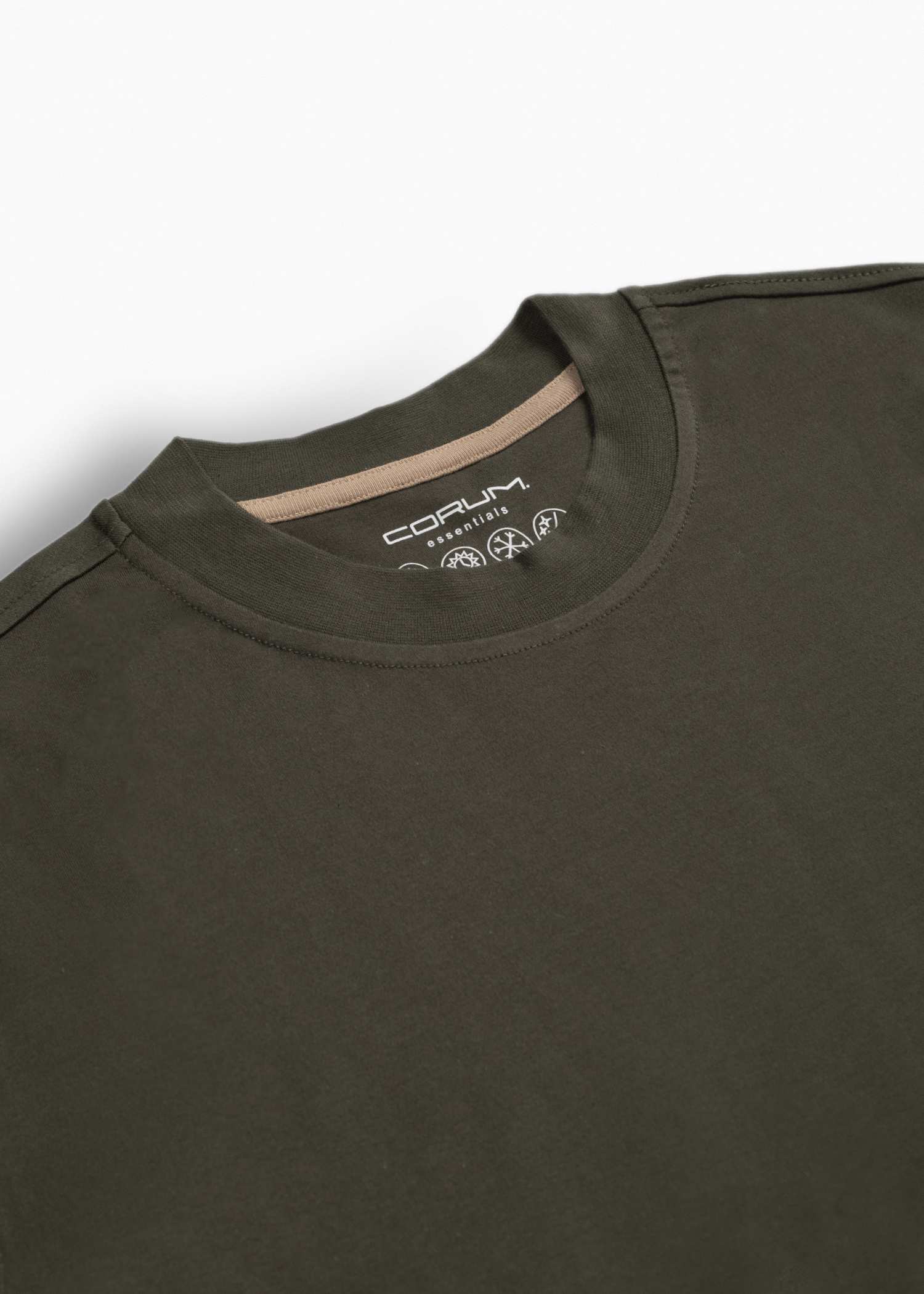 تی شرت مردانه یقه گرد 2610601 کروم