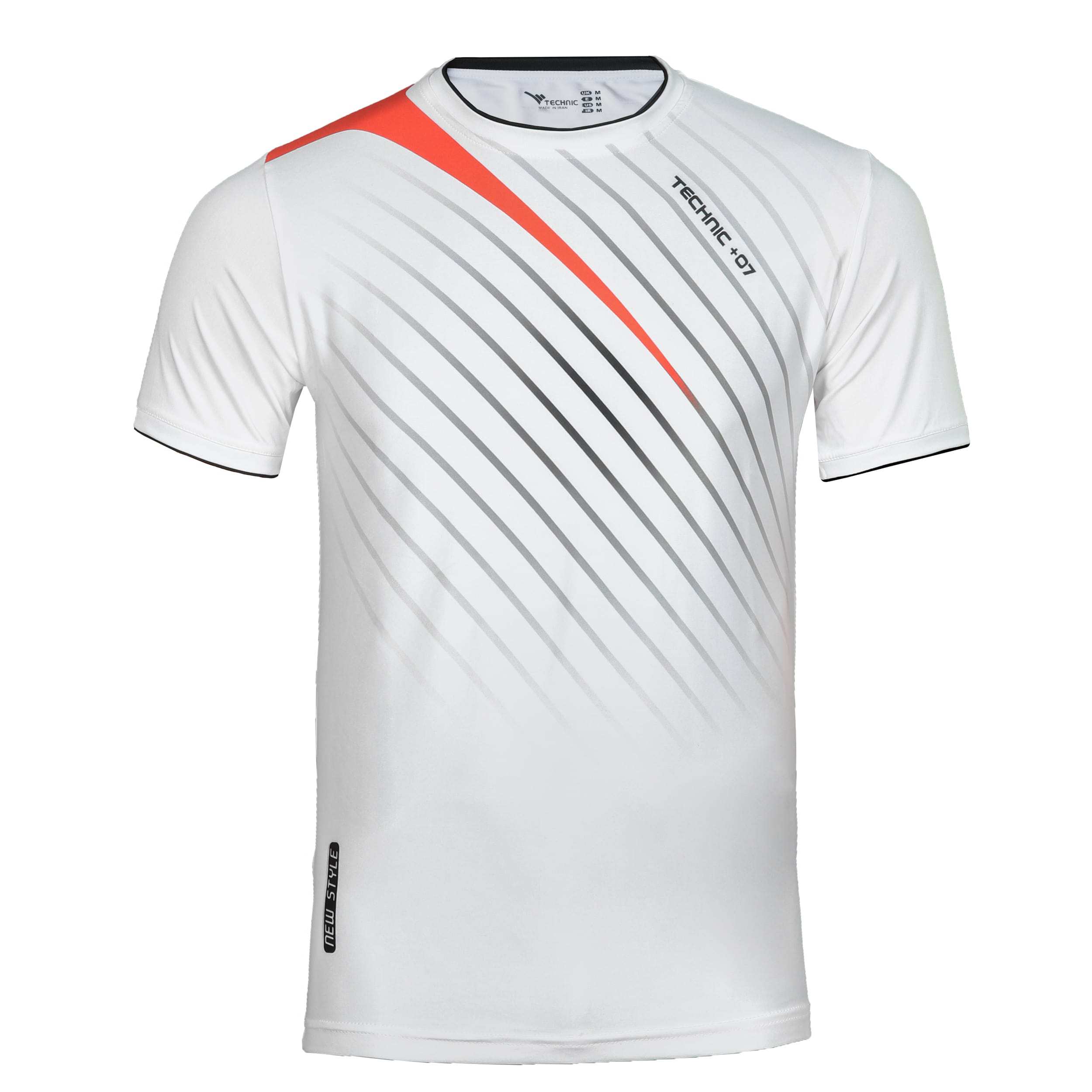 تیشرت ورزشی مردانه تکنیک پلاس 07 کد TS-143