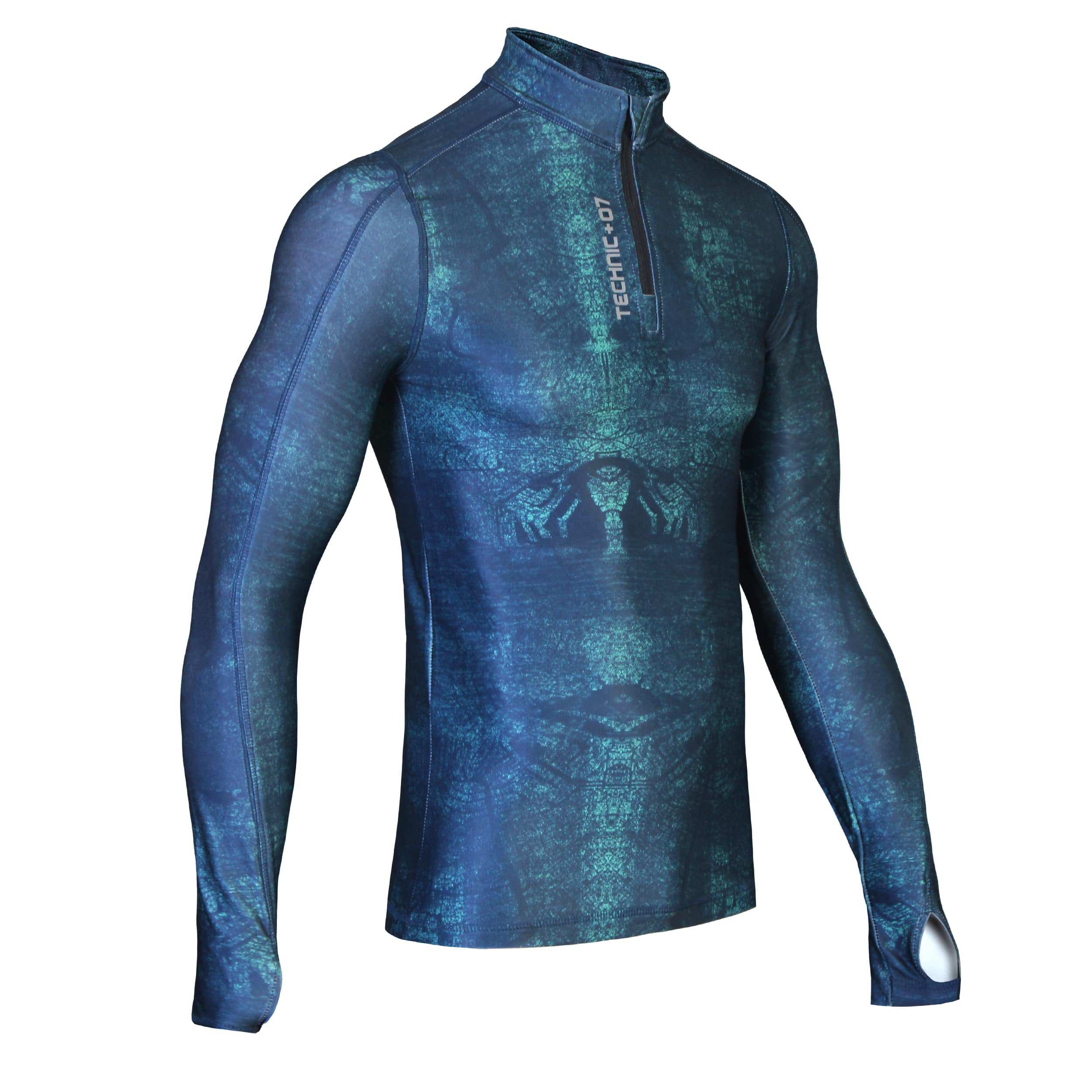 تیشرت استرج نیم زیپ TECHNIC+07 کد TS-146