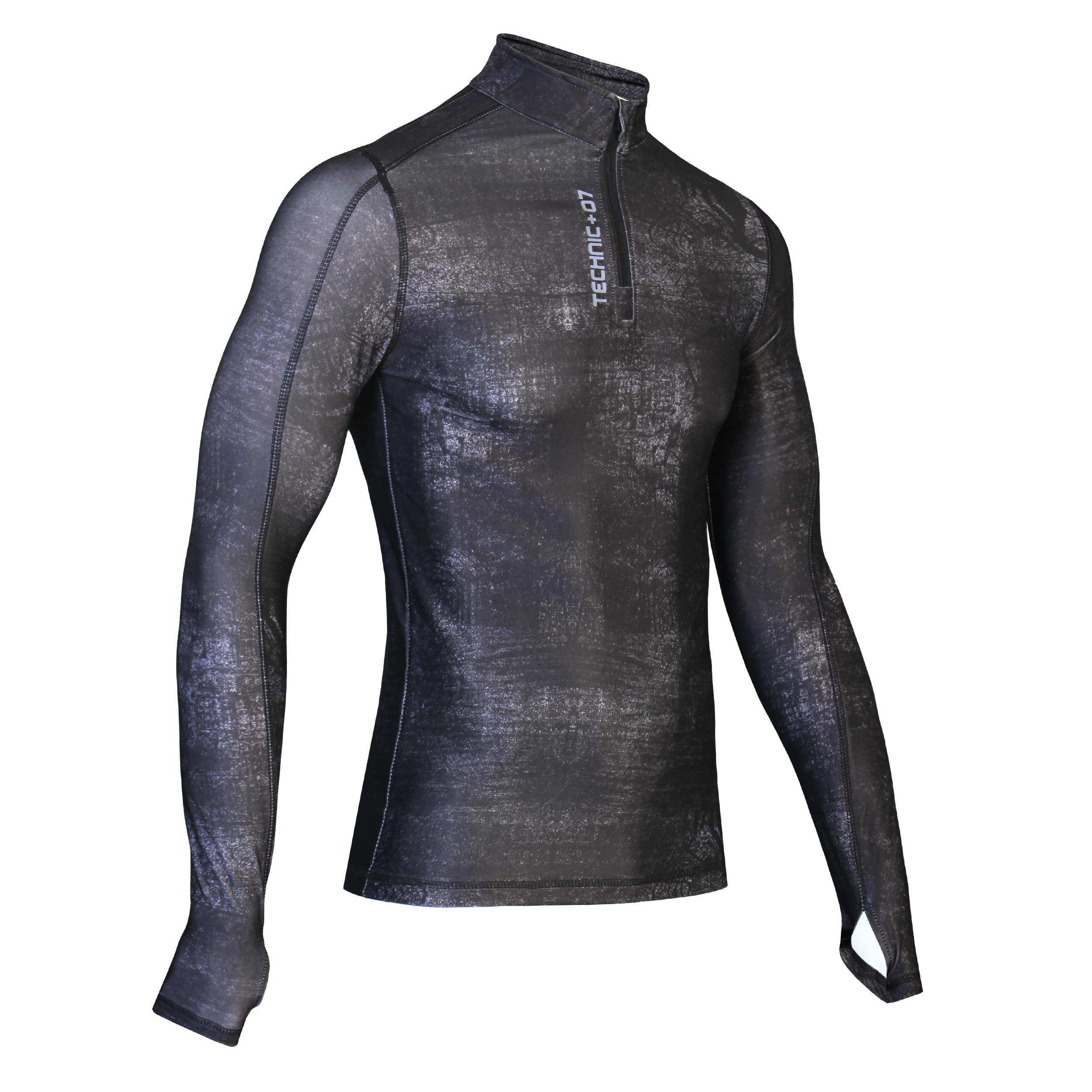 تیشرت استرج نیم زیپ TECHNIC+07 کد TS-146