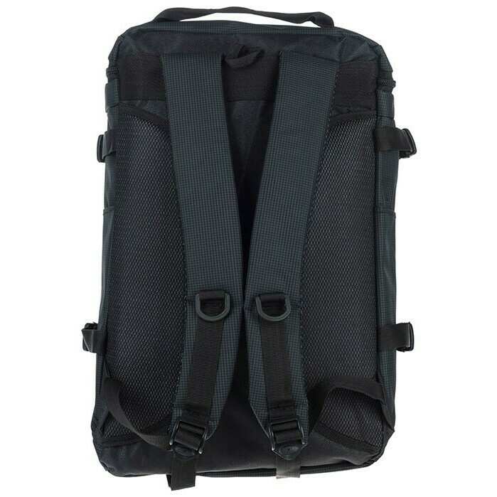 کوله پشتی استوانه ای TECHNIC+07 کد KS-102 - مشکی - مشکی