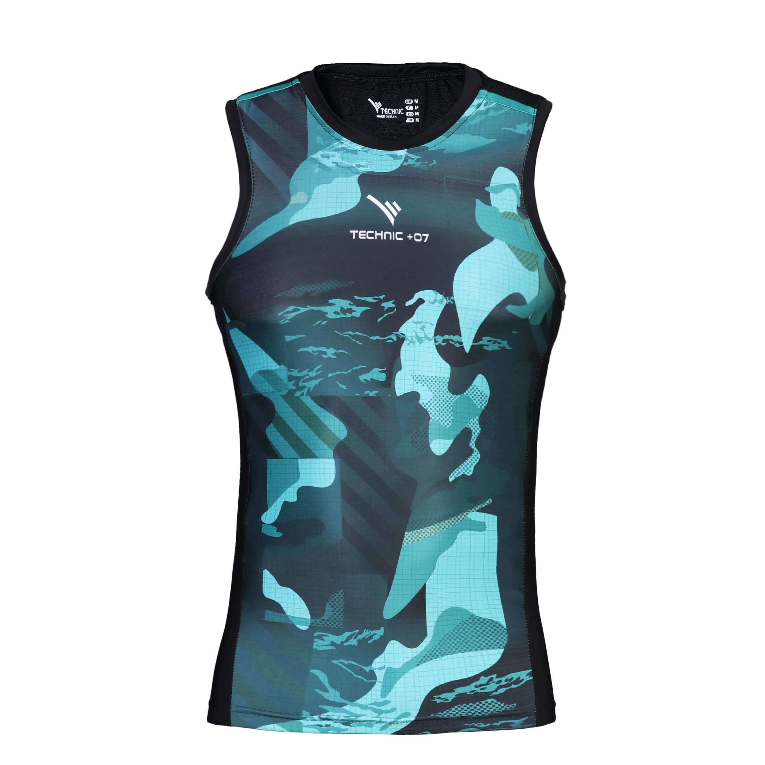 حلقه ای چریکی TECHNIC+07 کد TS-137 - مشکی سبز,