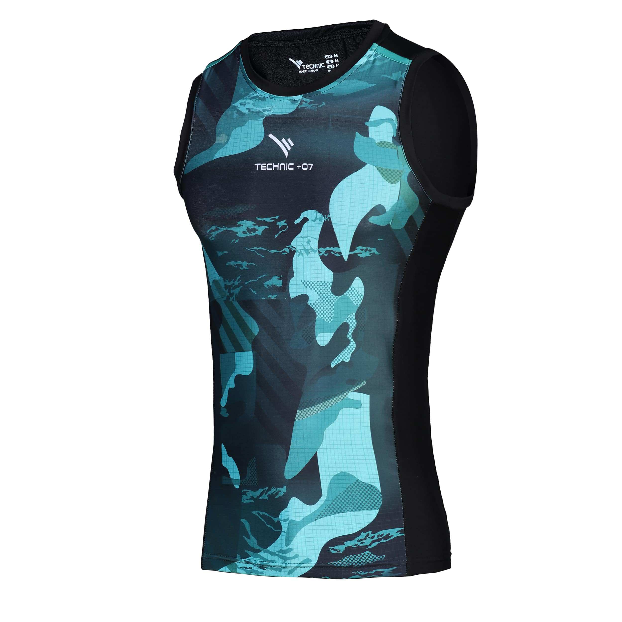 حلقه ای چریکی TECHNIC+07 کد TS-137 - مشکی سبز,