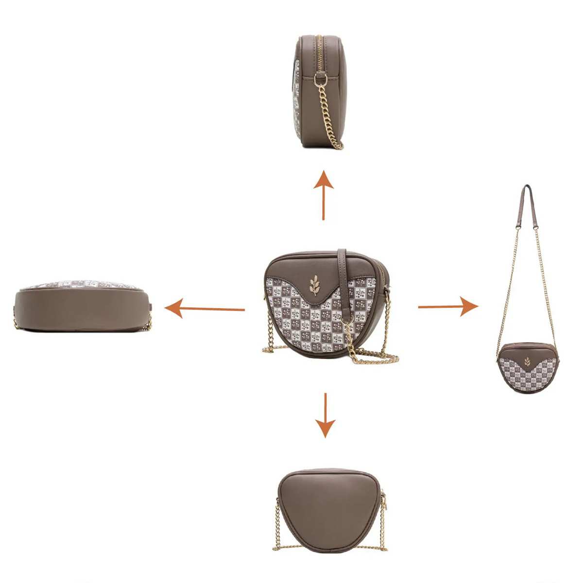 کیف دوشی زنانه پرتیزیس مدل X115