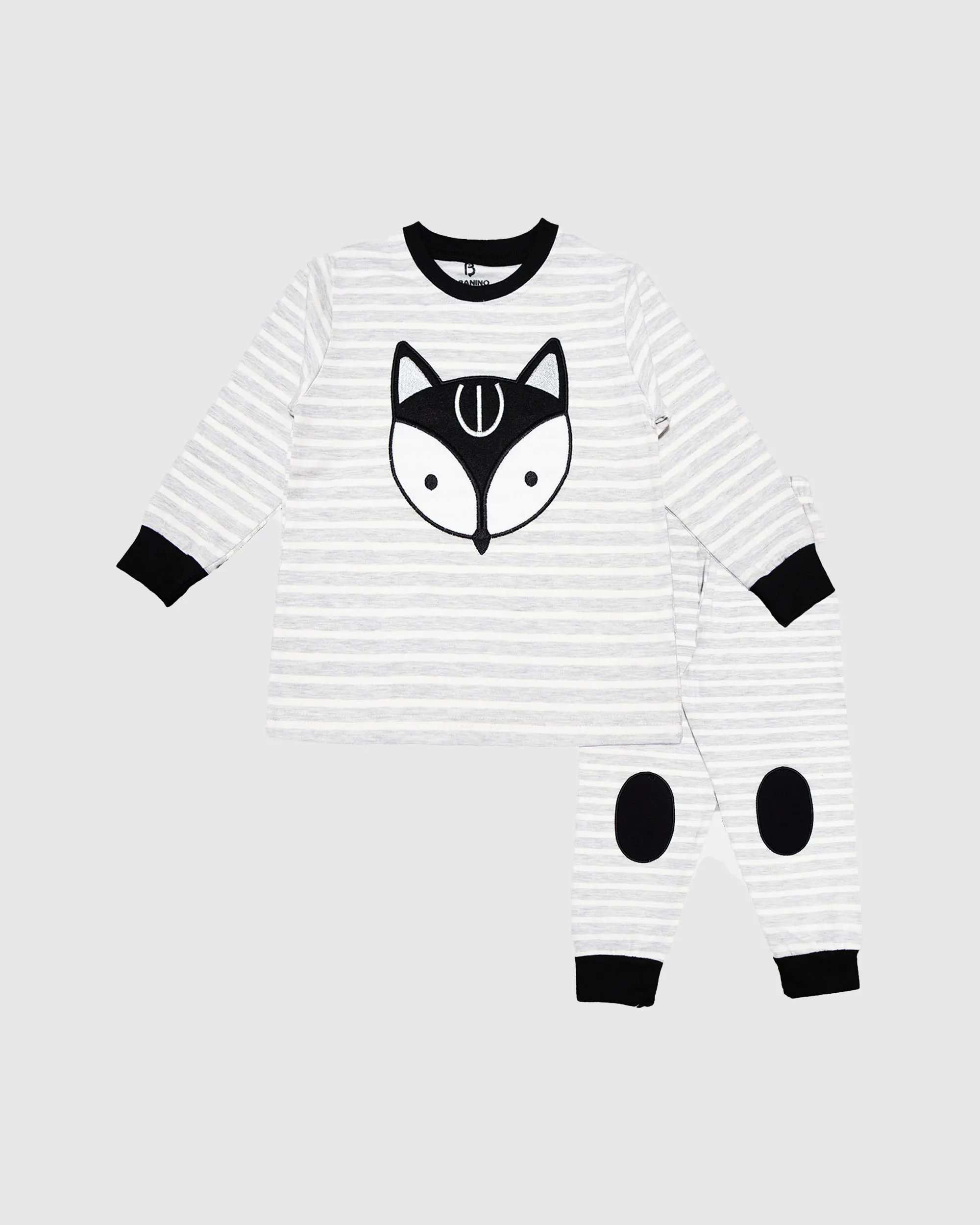 بلوز شلوار راه راه wolf بانی نو