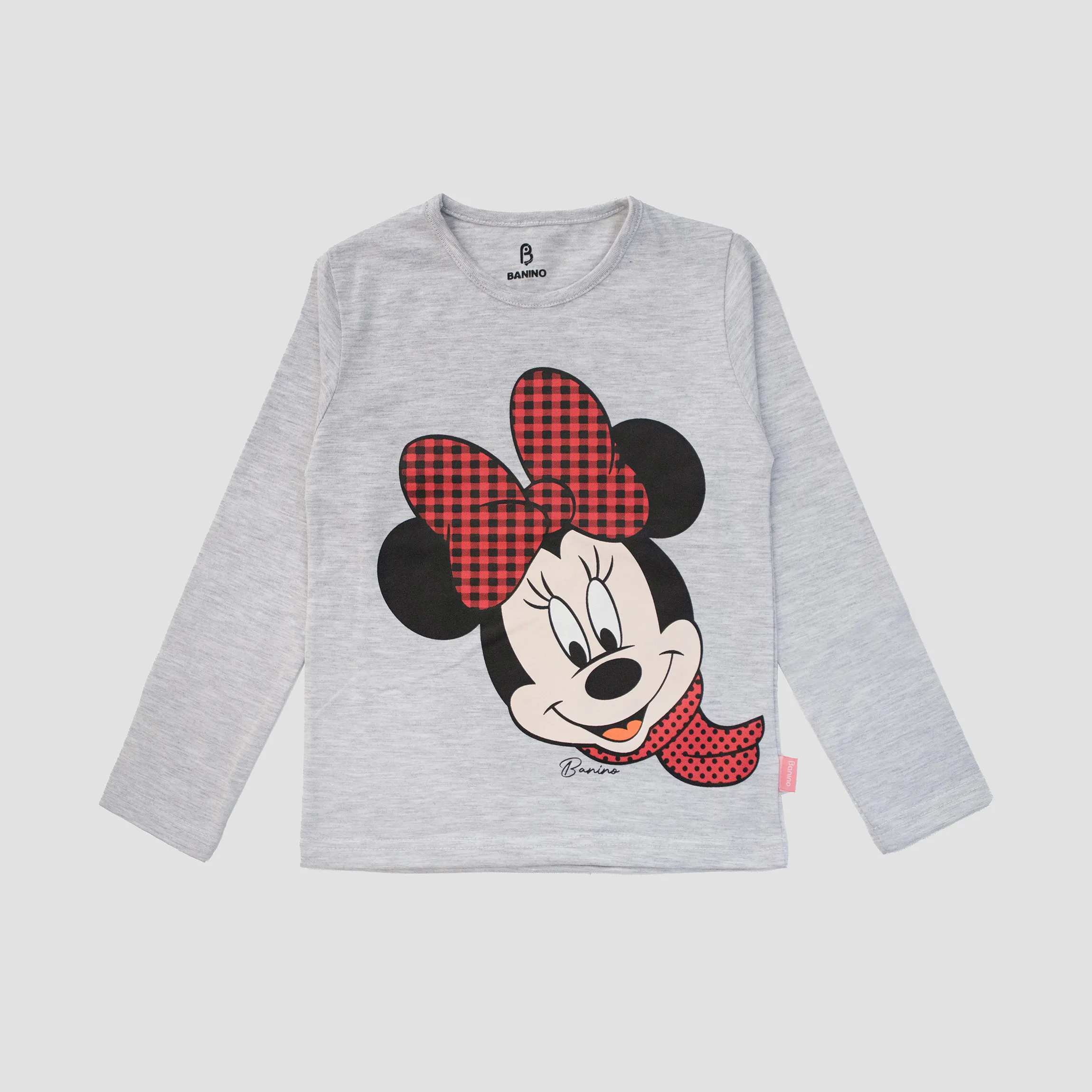 بلوز شلوار چهارخانه mini mouse بانی نو