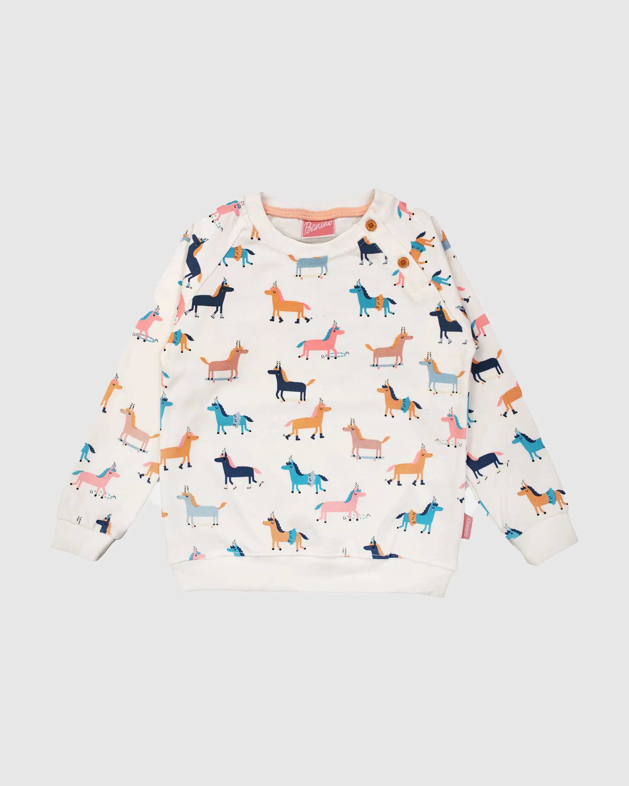 بلوز شلوار ملانژ unicorn بانی نو