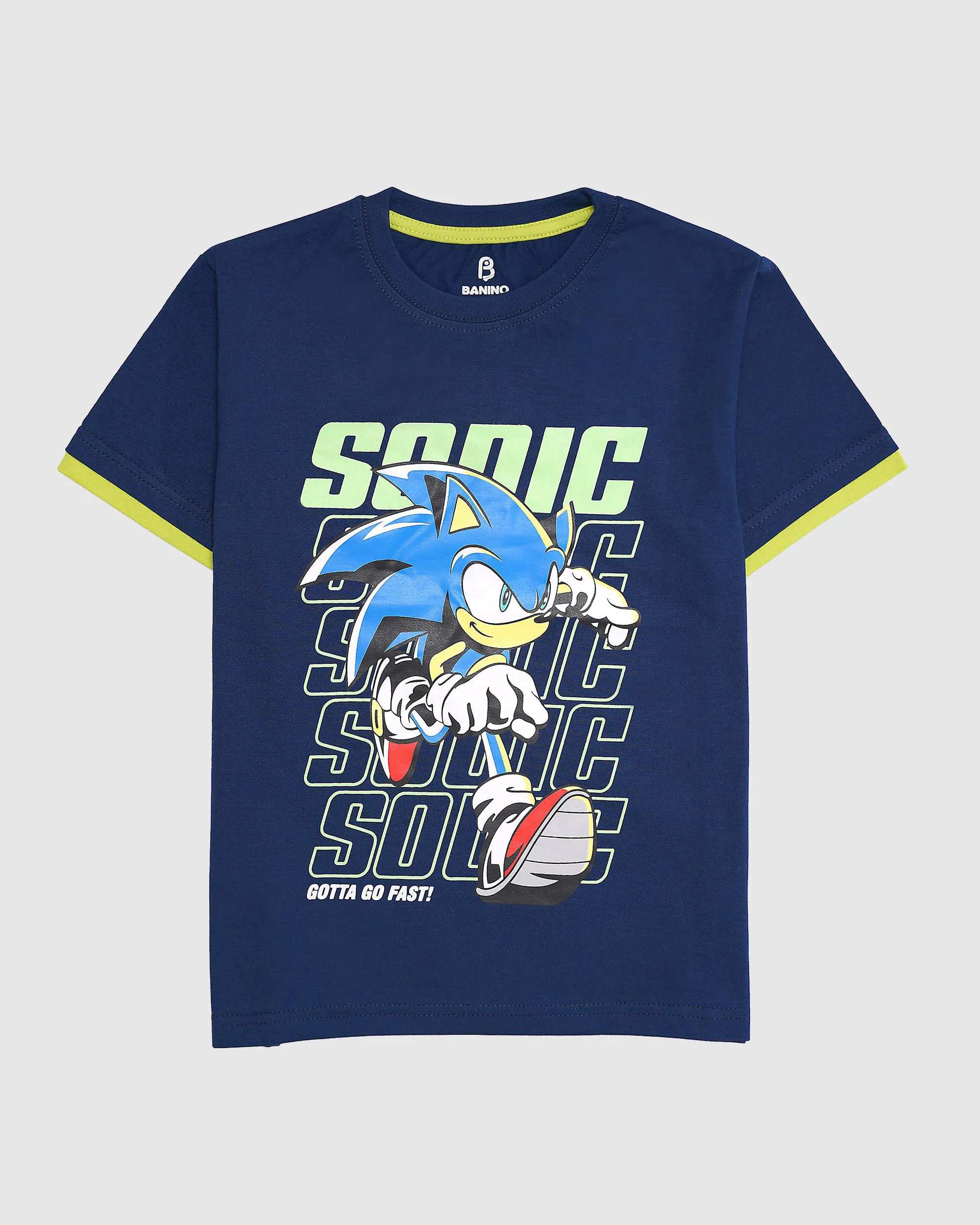 تیشرت شلوارک پسرانه مدل SONIC FAST بانی نو