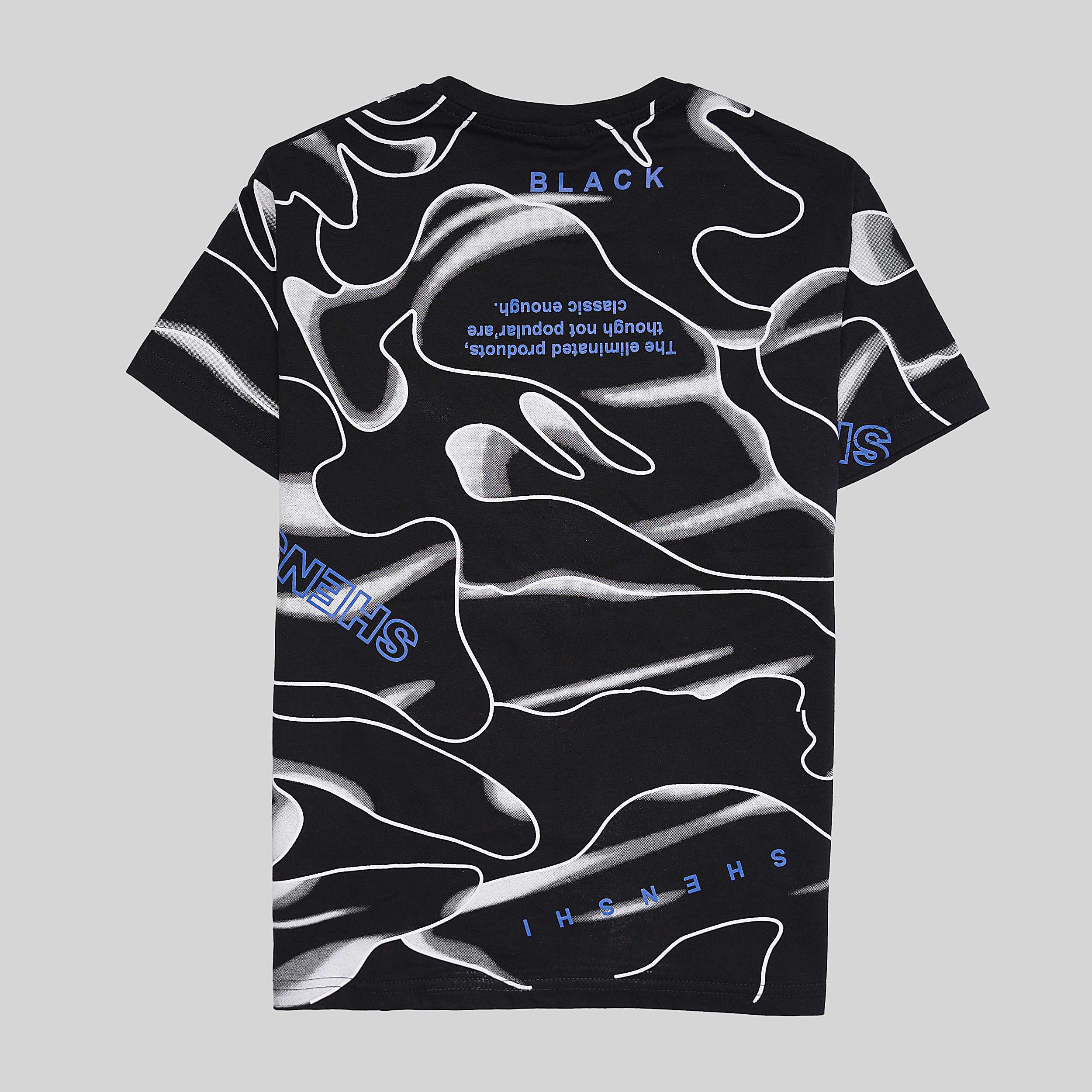 تی شرت پسرانه مدل BLACK PRINT بانی نو