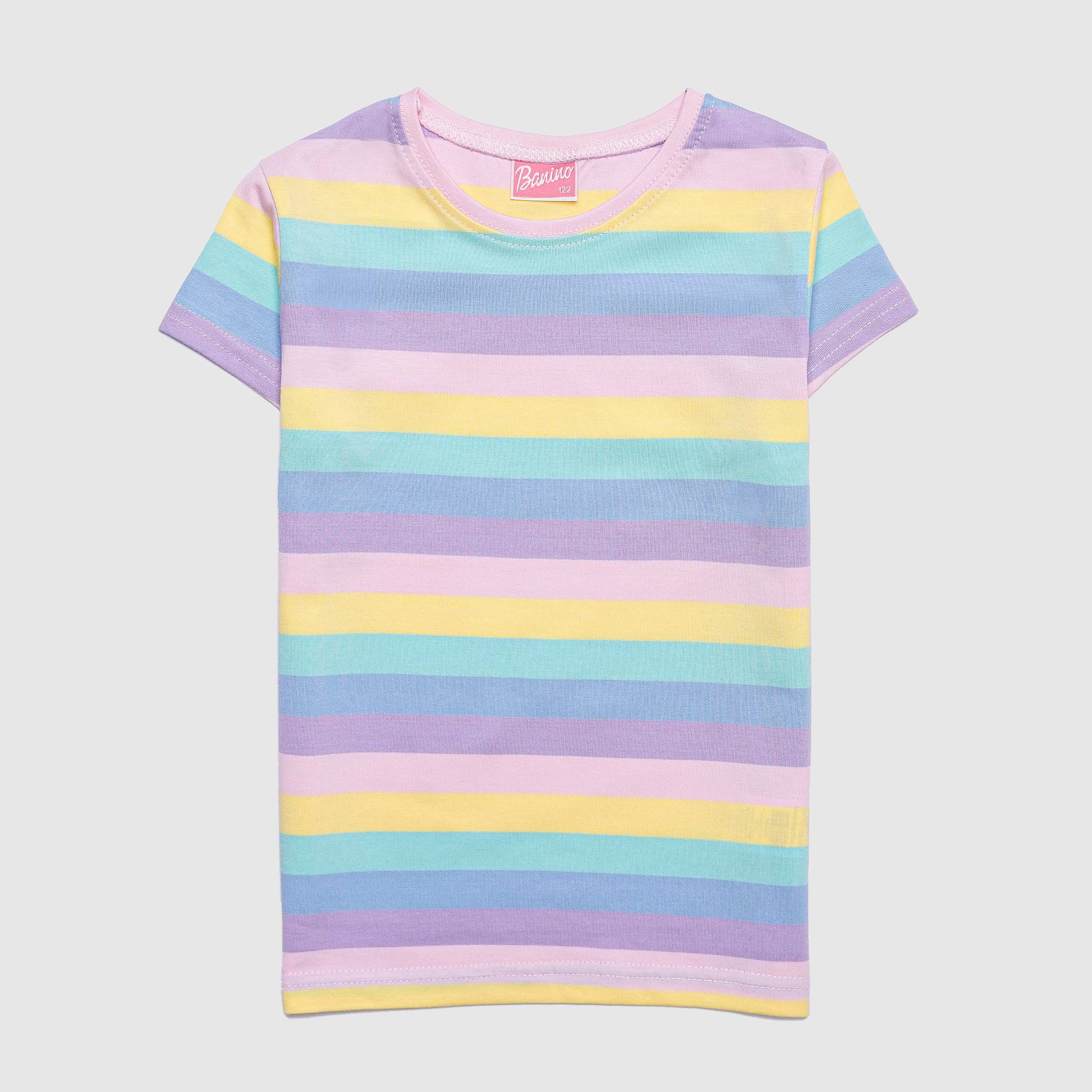 تیشرت دخترانه مدل RAIN BOW بانی نو