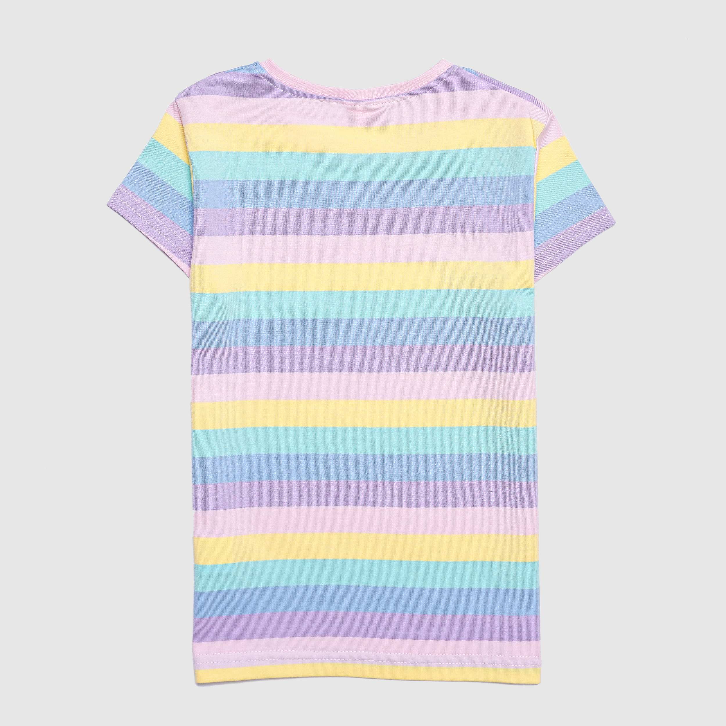 تیشرت دخترانه مدل RAIN BOW بانی نو