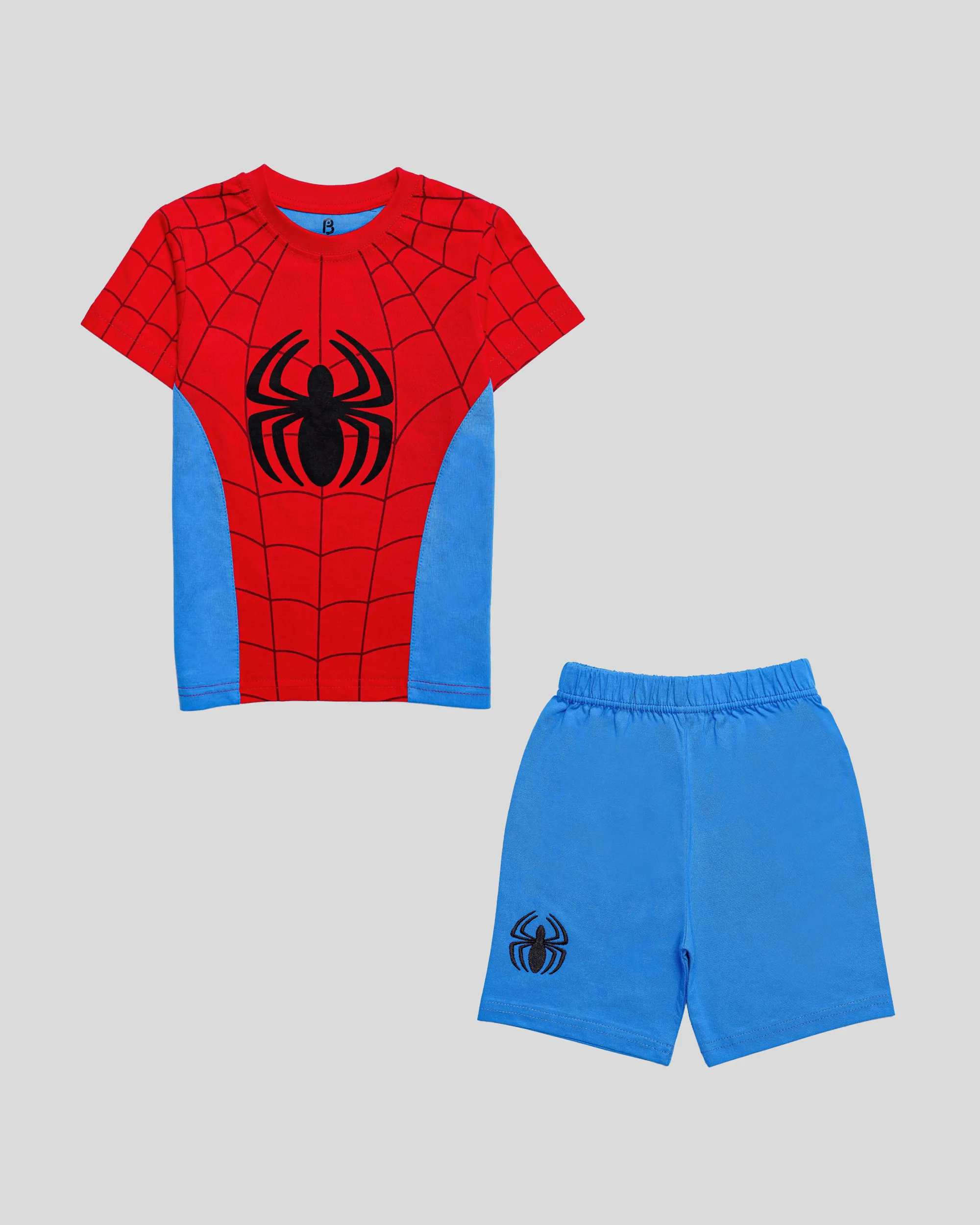 تیشرت شلوارک پسرانه مدل SPIDER MAN بانی نو