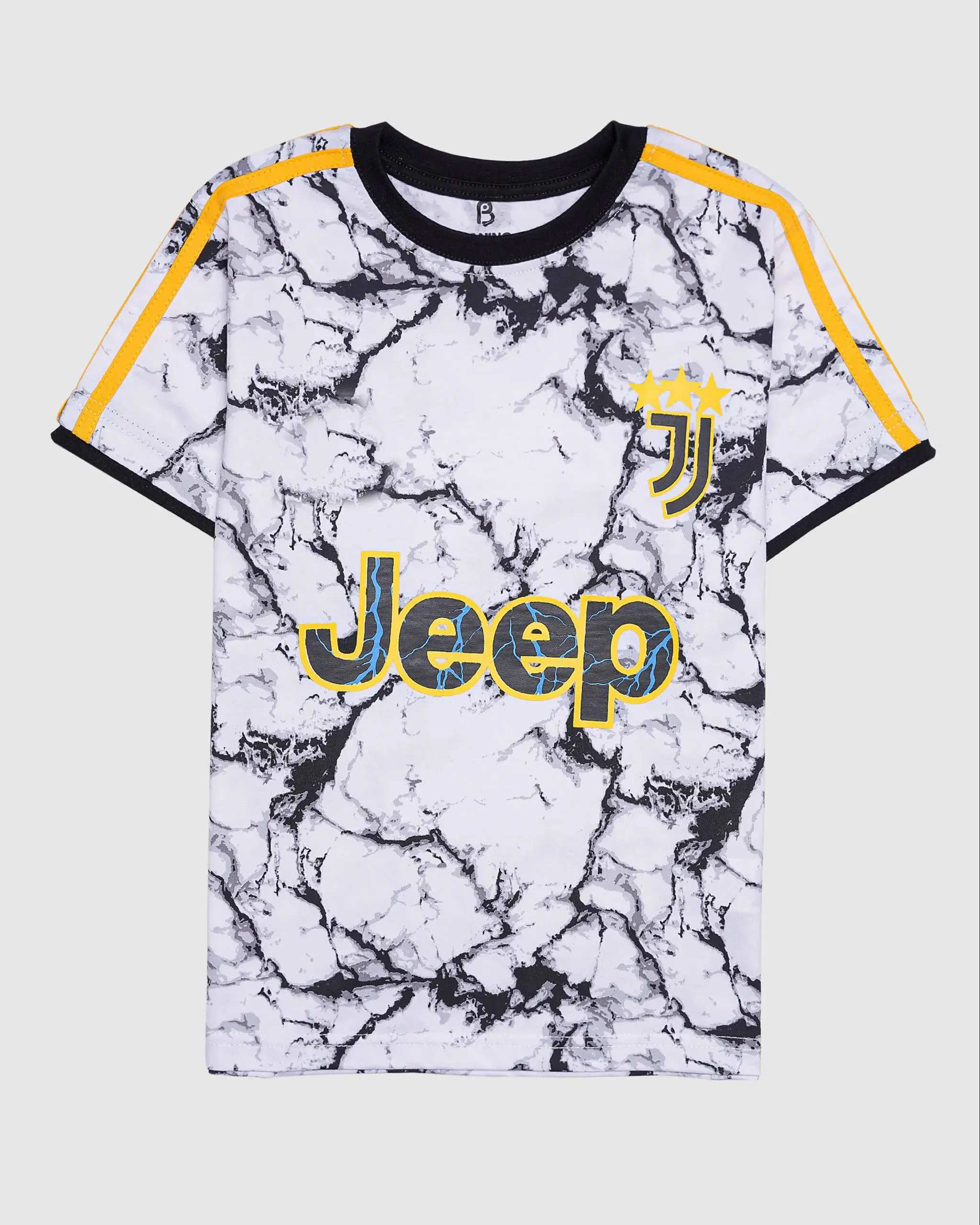 تی شرت شلوارک مرمری پسرانه طرح JEEP بانی نو