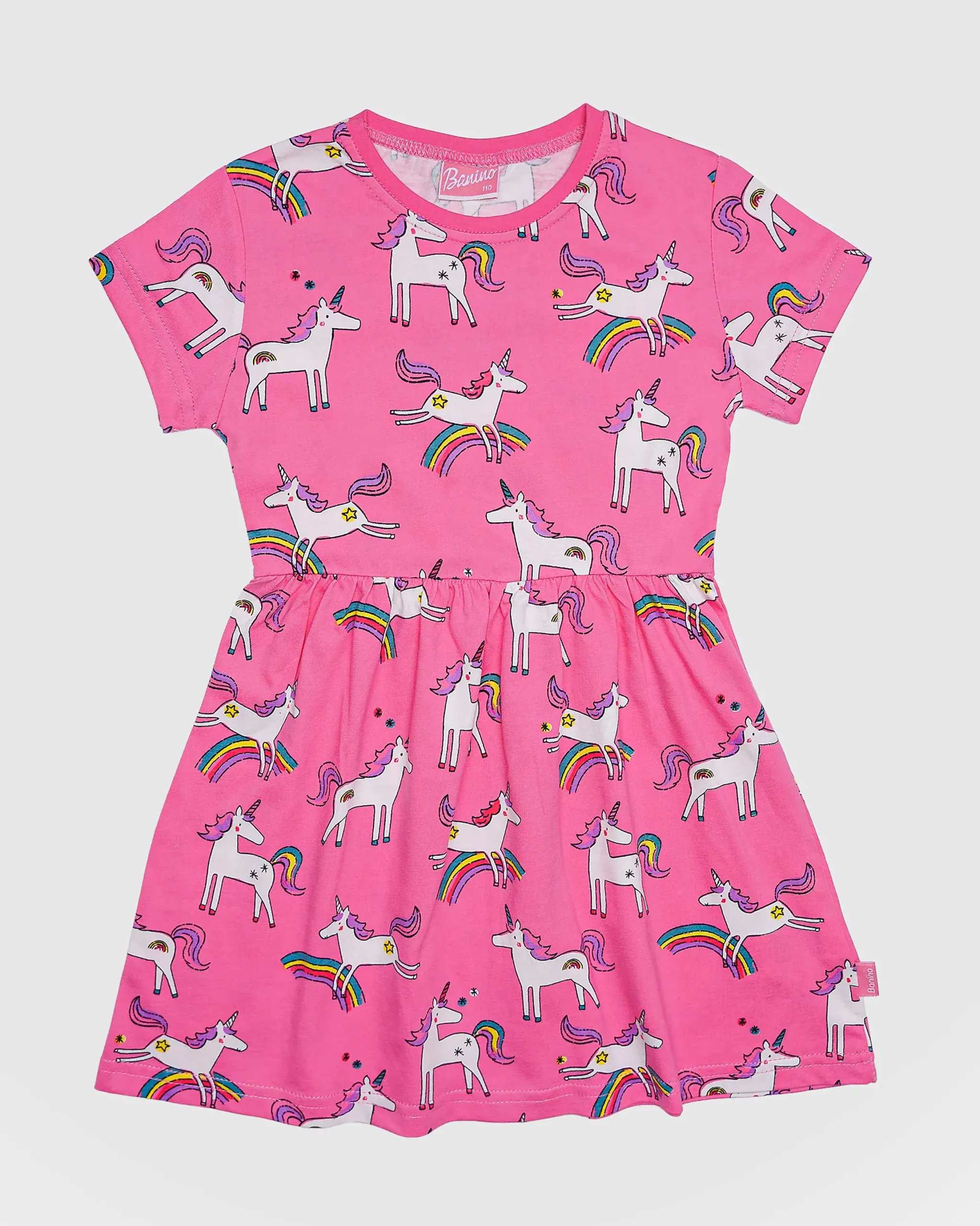 سارافون دخترانه طرح unicorn صورتی بانی نو