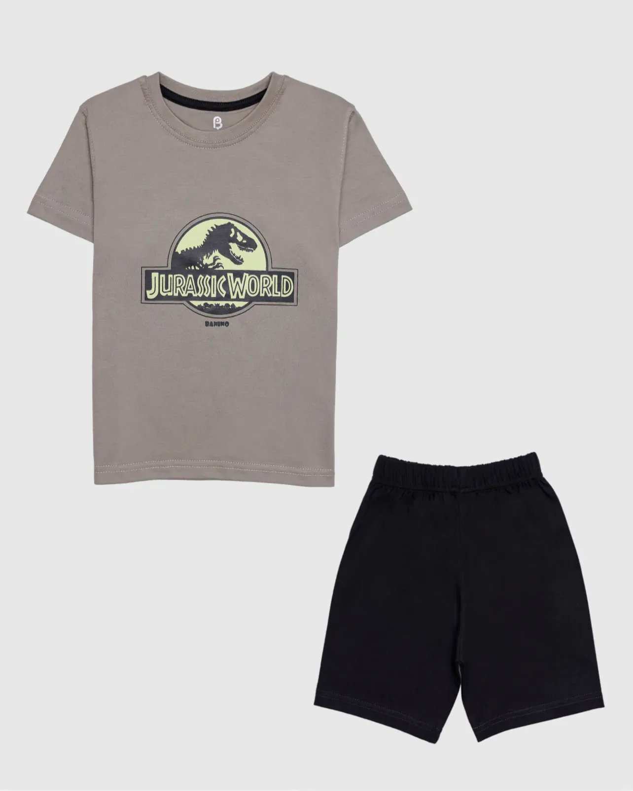 تی شرت شلوارک طرح JURASIC WORLD بانی نو