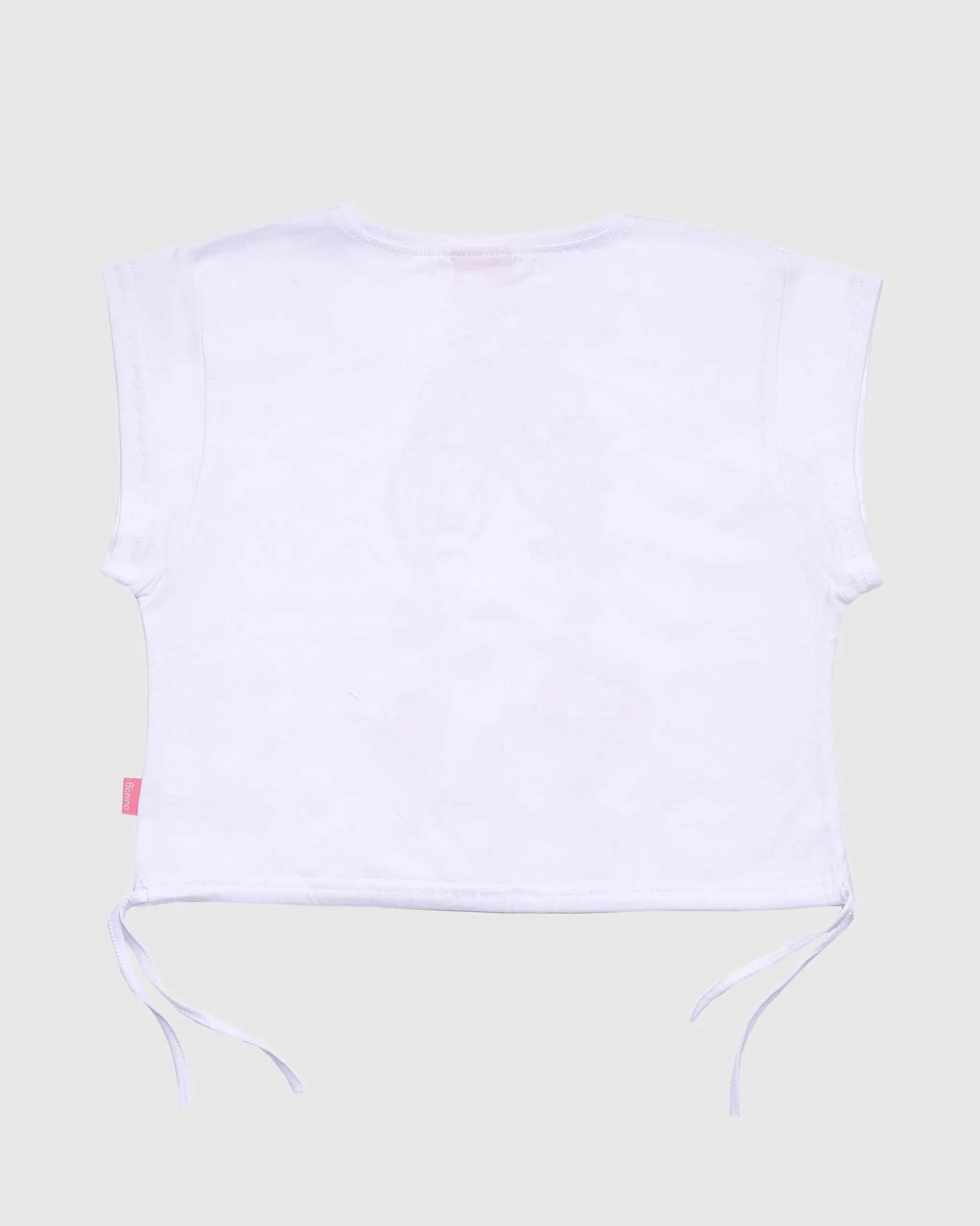 تی شرت دخترانه دختر و عروسک رنگ یاسی بانی نو