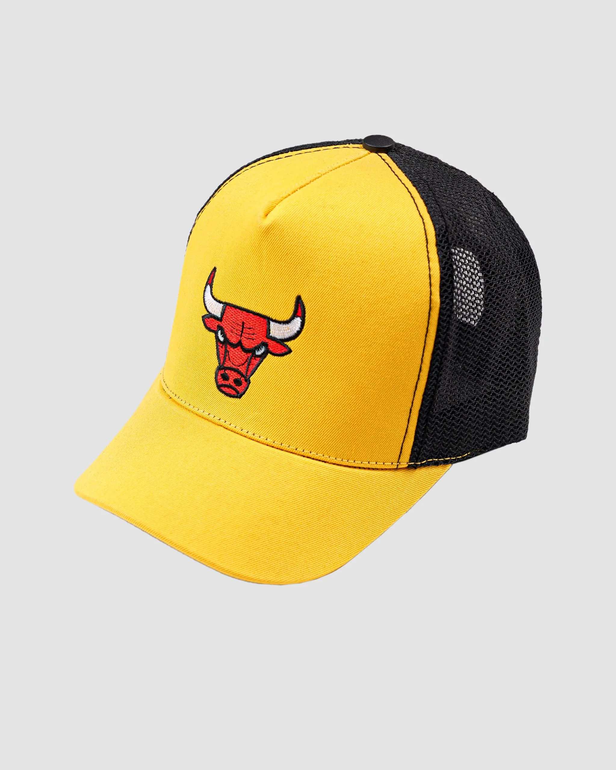 کلاه نقابدار پسرانه مدل BULL زرد بانی نو