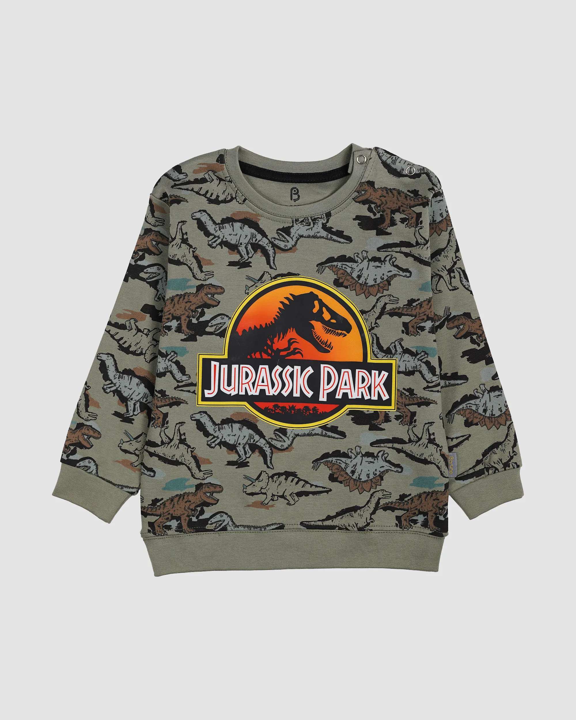 ست بلوز و شلوار پسرانه تمام چاپ طرح DINO JURASIC بانی نو