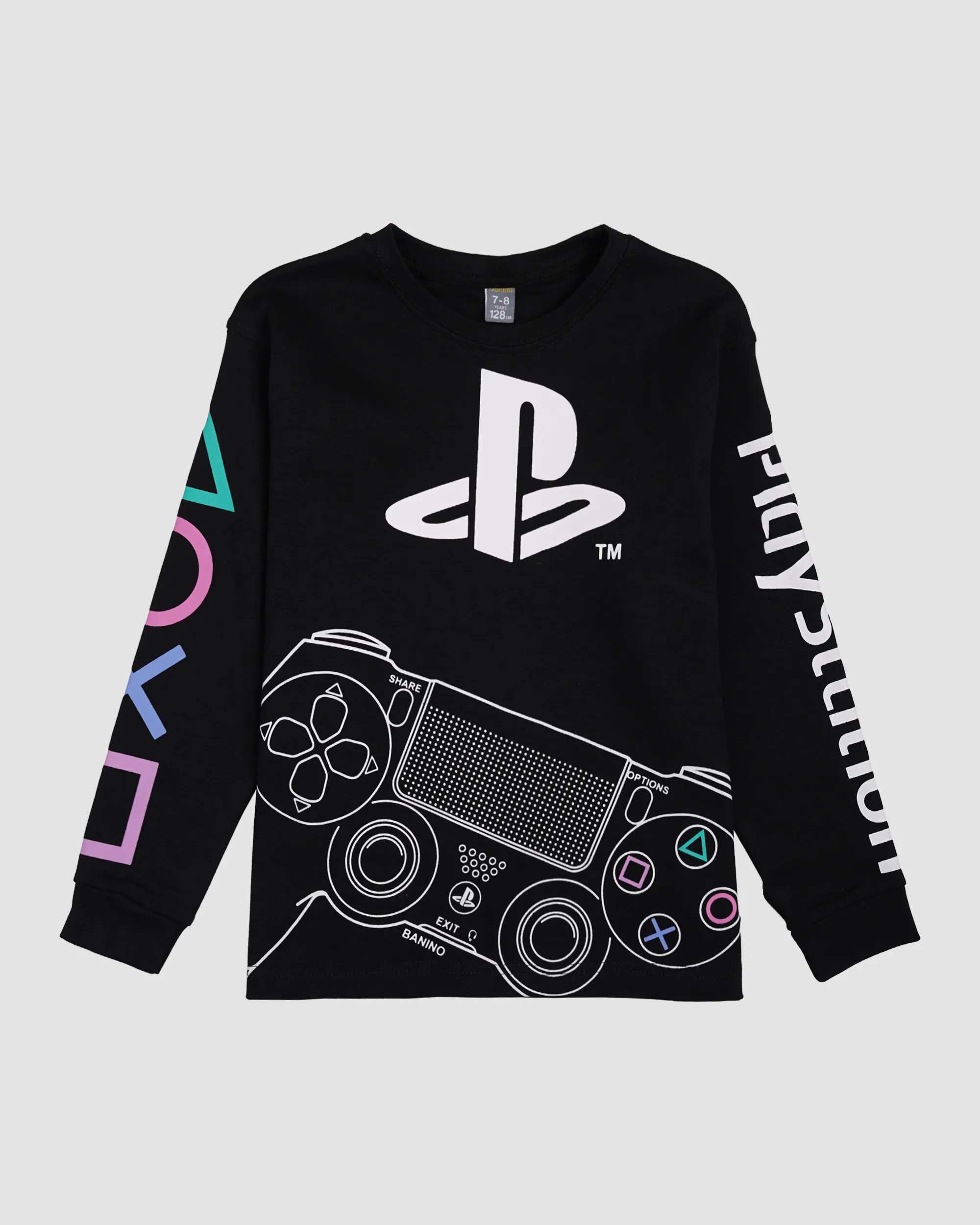 بلوز پسرانه طرح PLAY STATION بانی نو