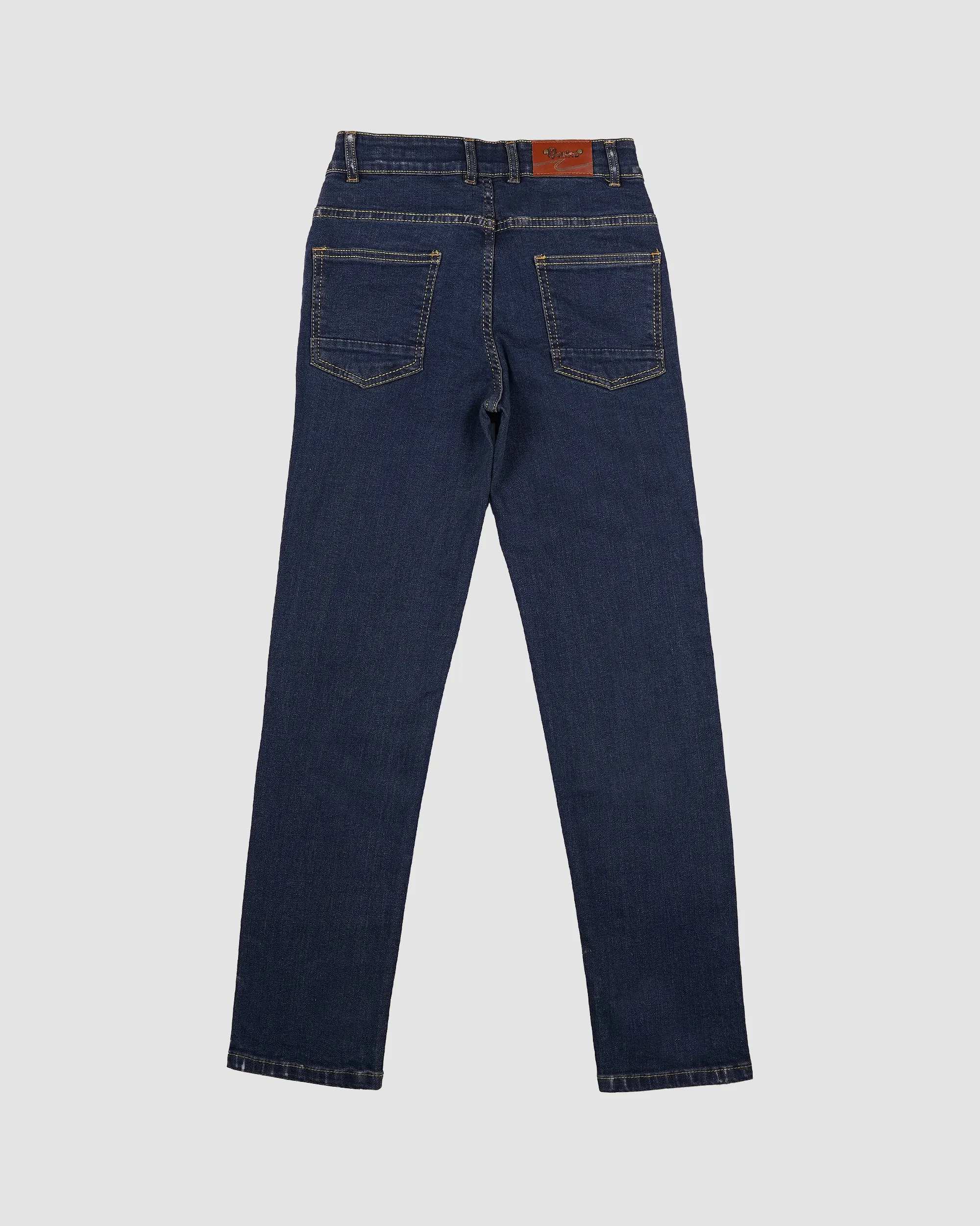 شلوار جین پسرانه مدل راسته PARBLUE 2 بانی نو